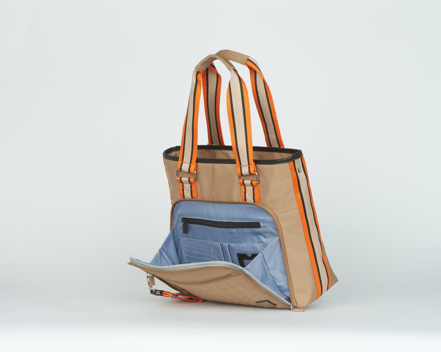 For Carmel Organizer w/ Detachable Zipper Bag Tote Felt -  UK