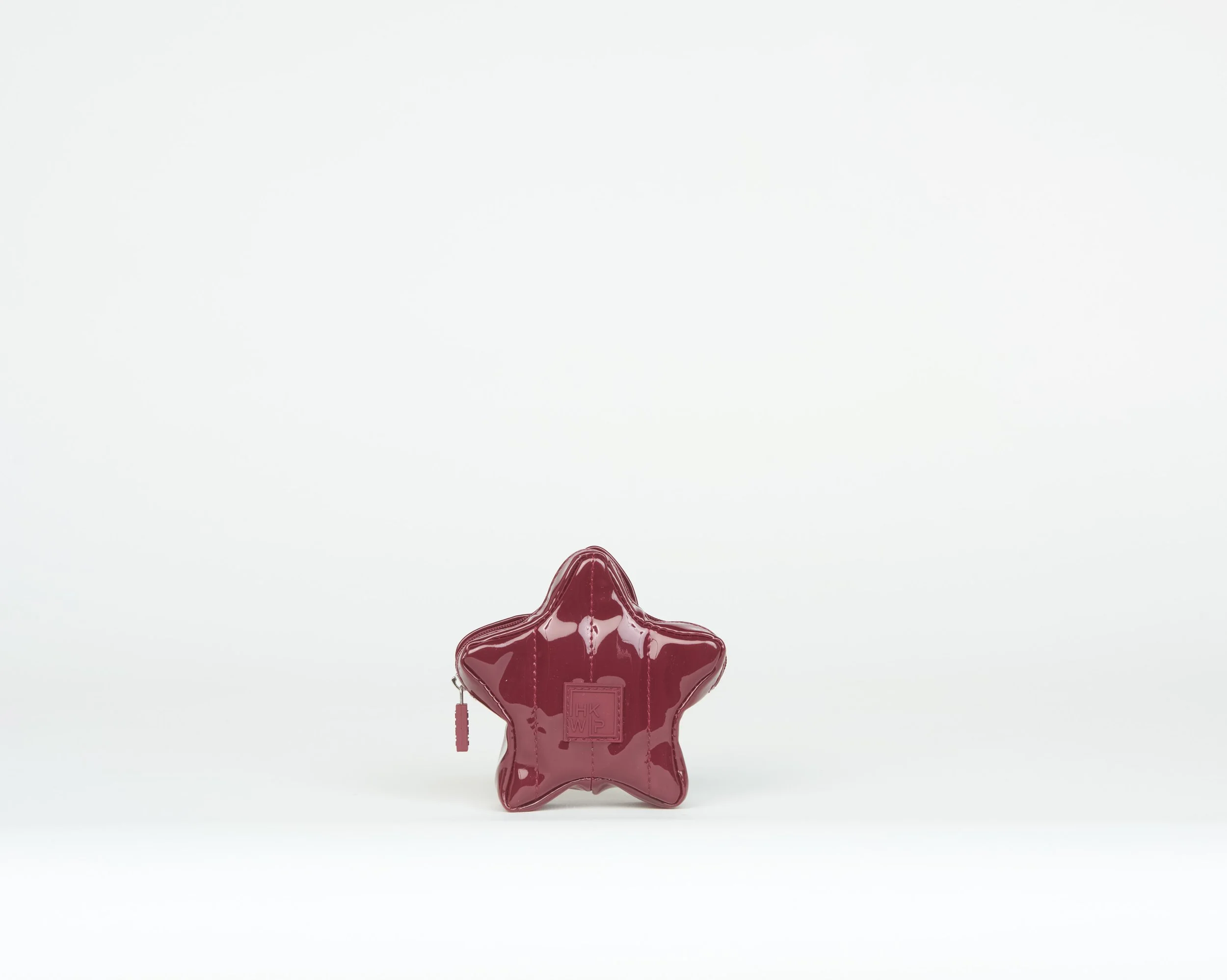 THE RFID STAR POUCH - PATENT MERLOT