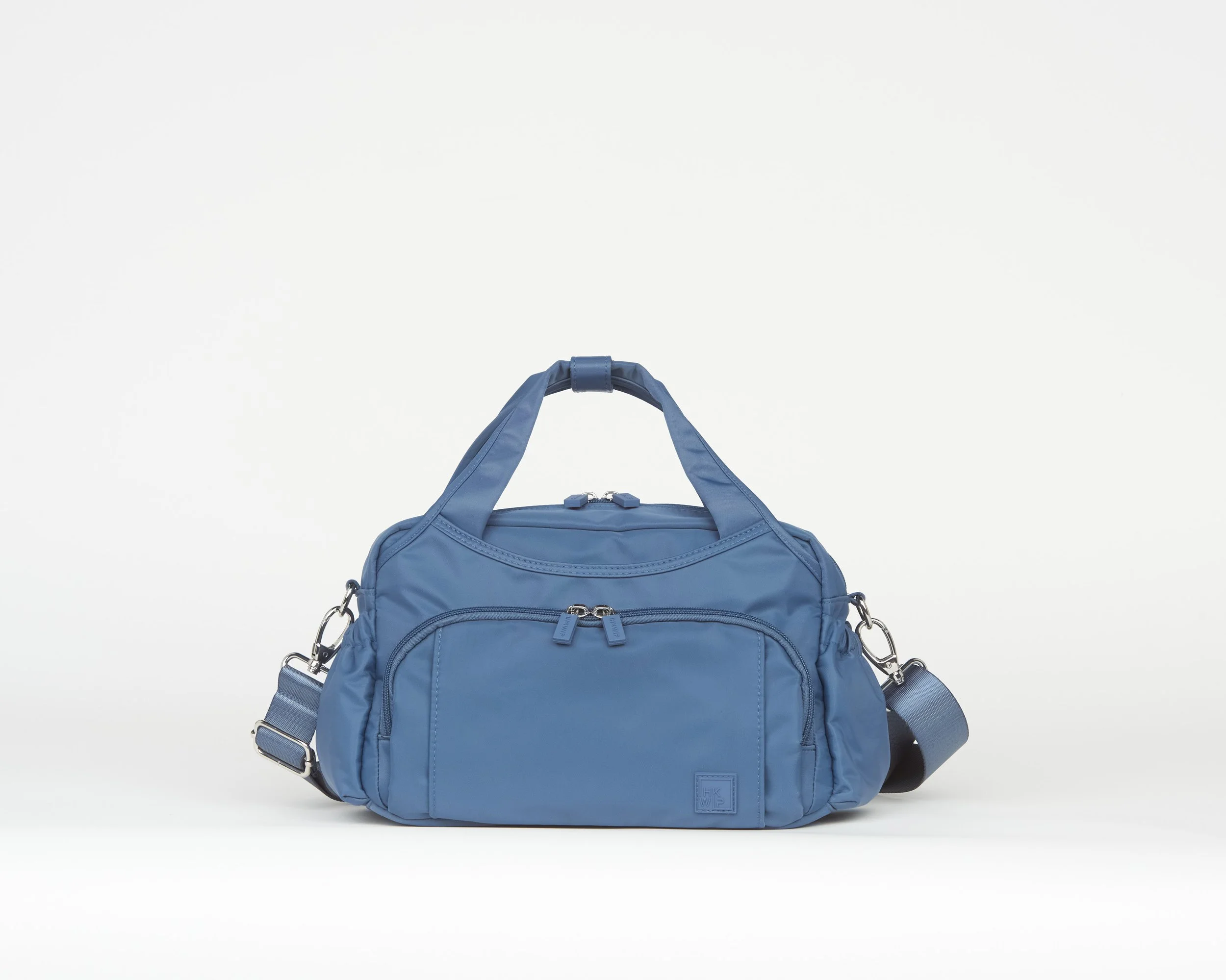 THE SUAVE SATCHEL W/ CROSSBODY STRAP - VINTAGE NAVY