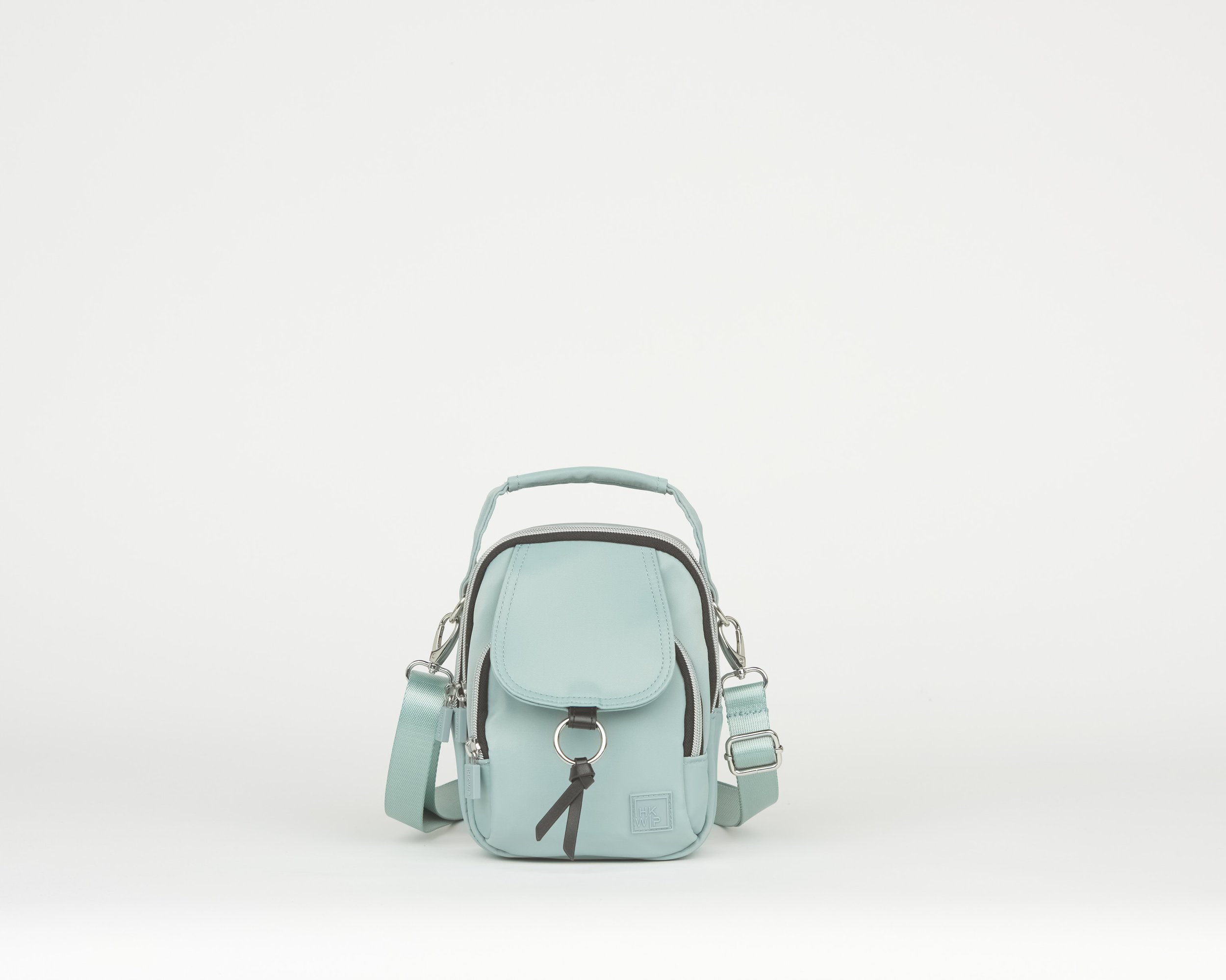 THE STELLAR NORTH/SOUTH CROSSBODY WITH TOP HANDLE - SLATE