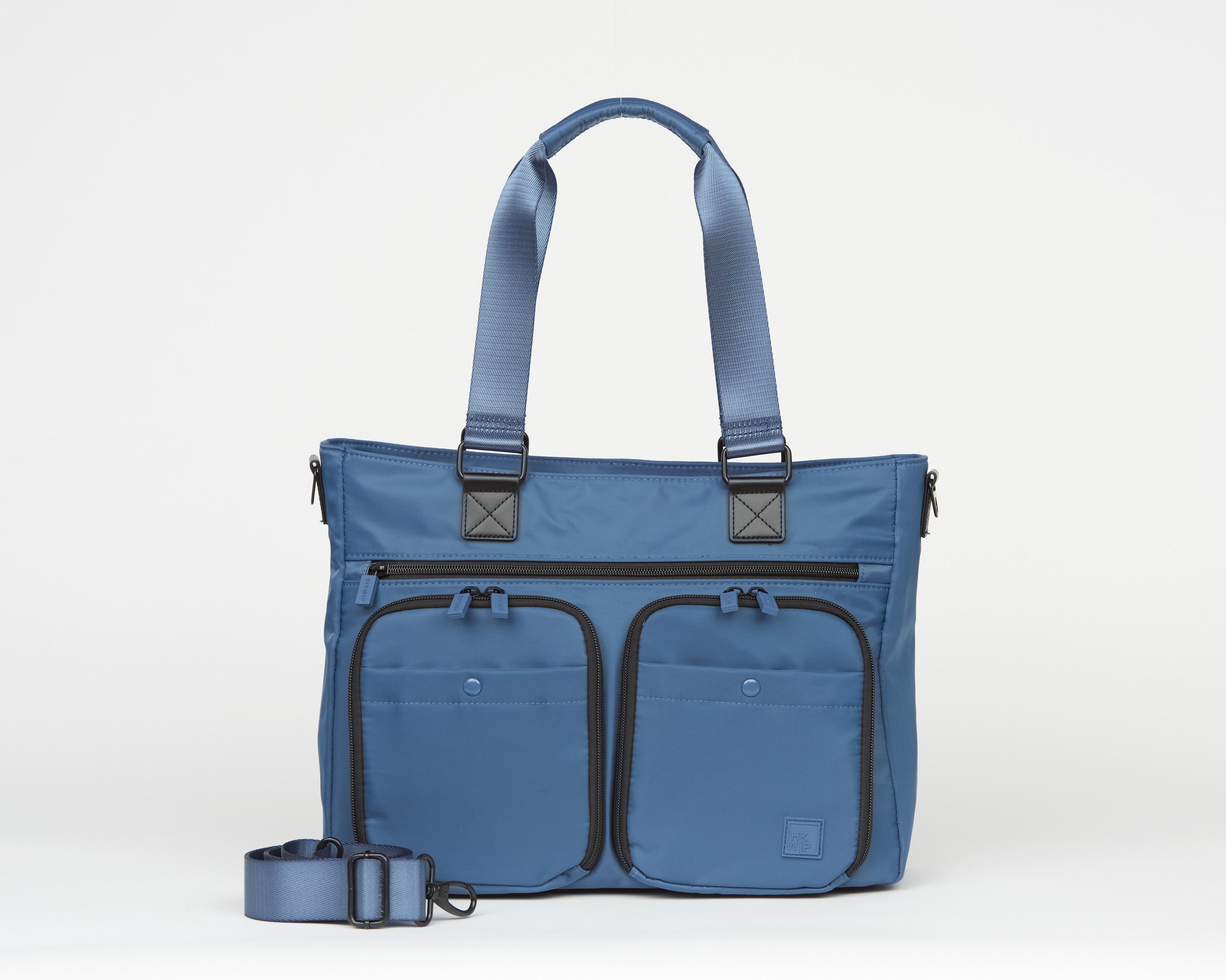 THE EXCELSIOR CARGO CATCHALL TOTE W/ CROSSBODY STRAP - VINTAGE NAVY