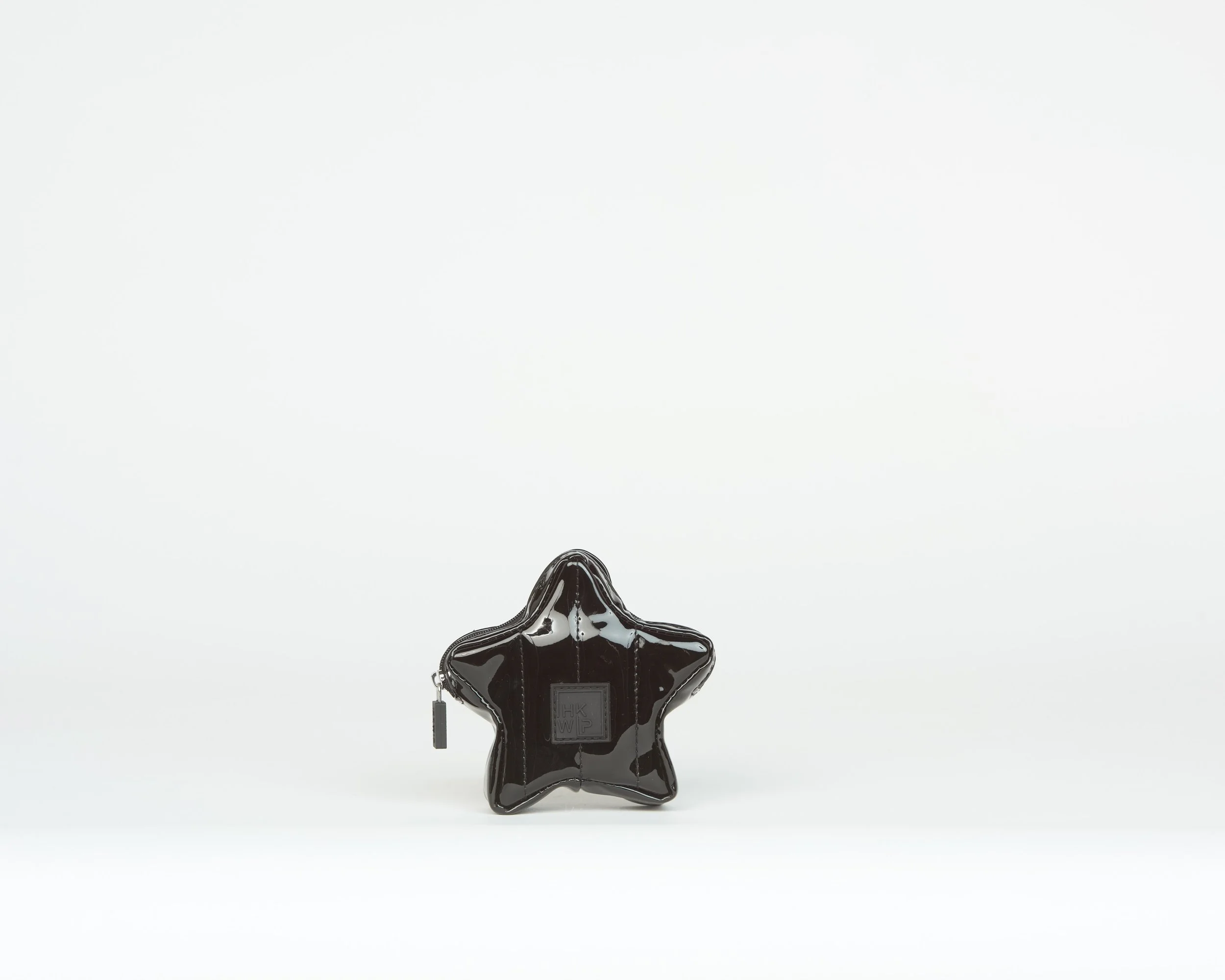 THE RFID STAR POUCH - PATENT BLACK