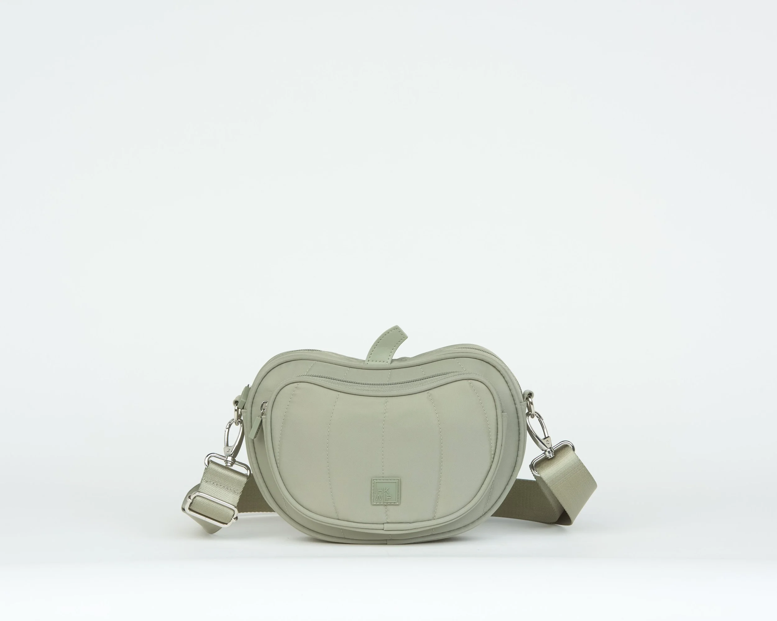 THE PERMISSION TO PUMPKIN CROSSBODY - ARMY SAGE