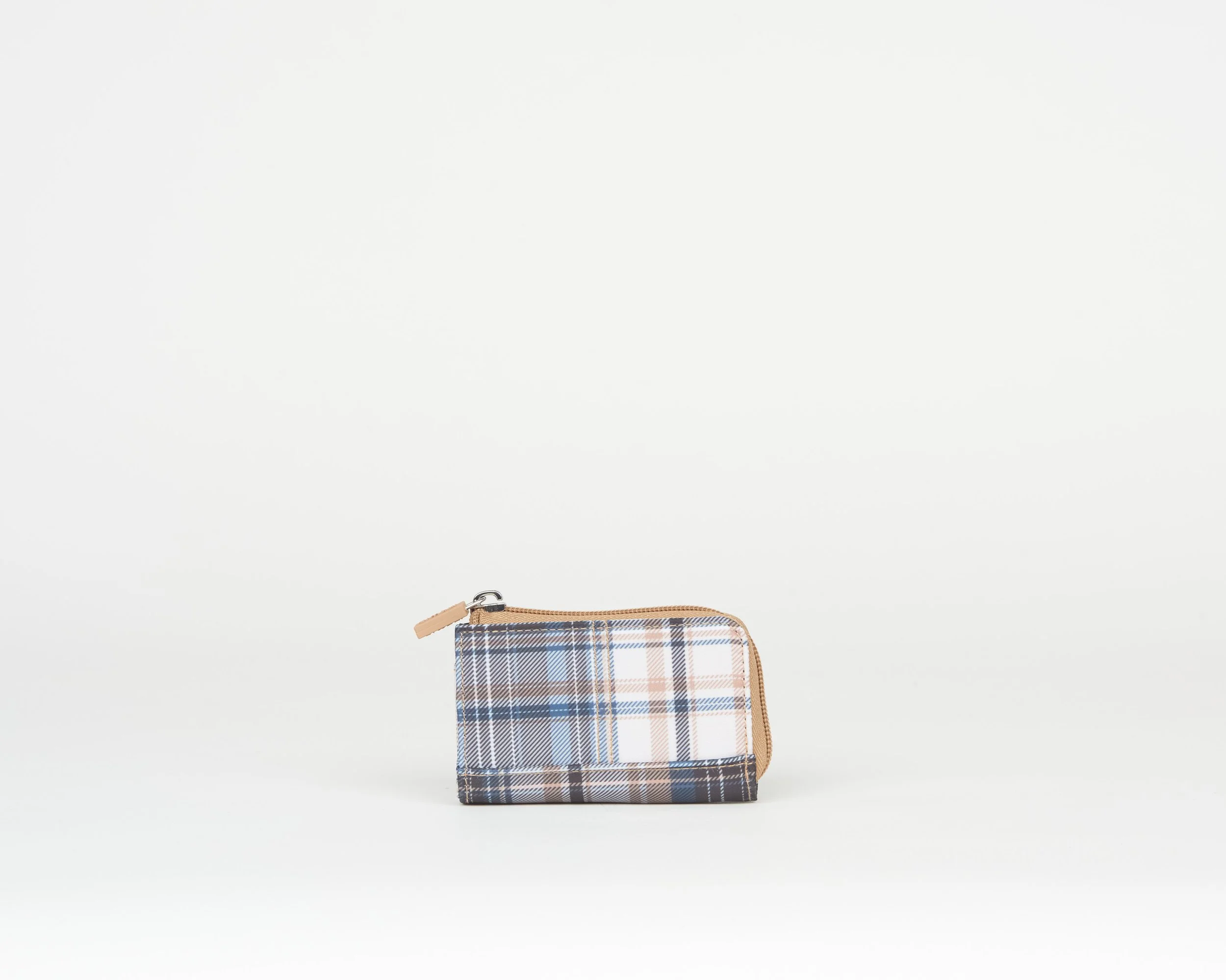 THE EVERYDAY EXPLORER ACCORDION RFID WALLET - POSITIVELY PLAID