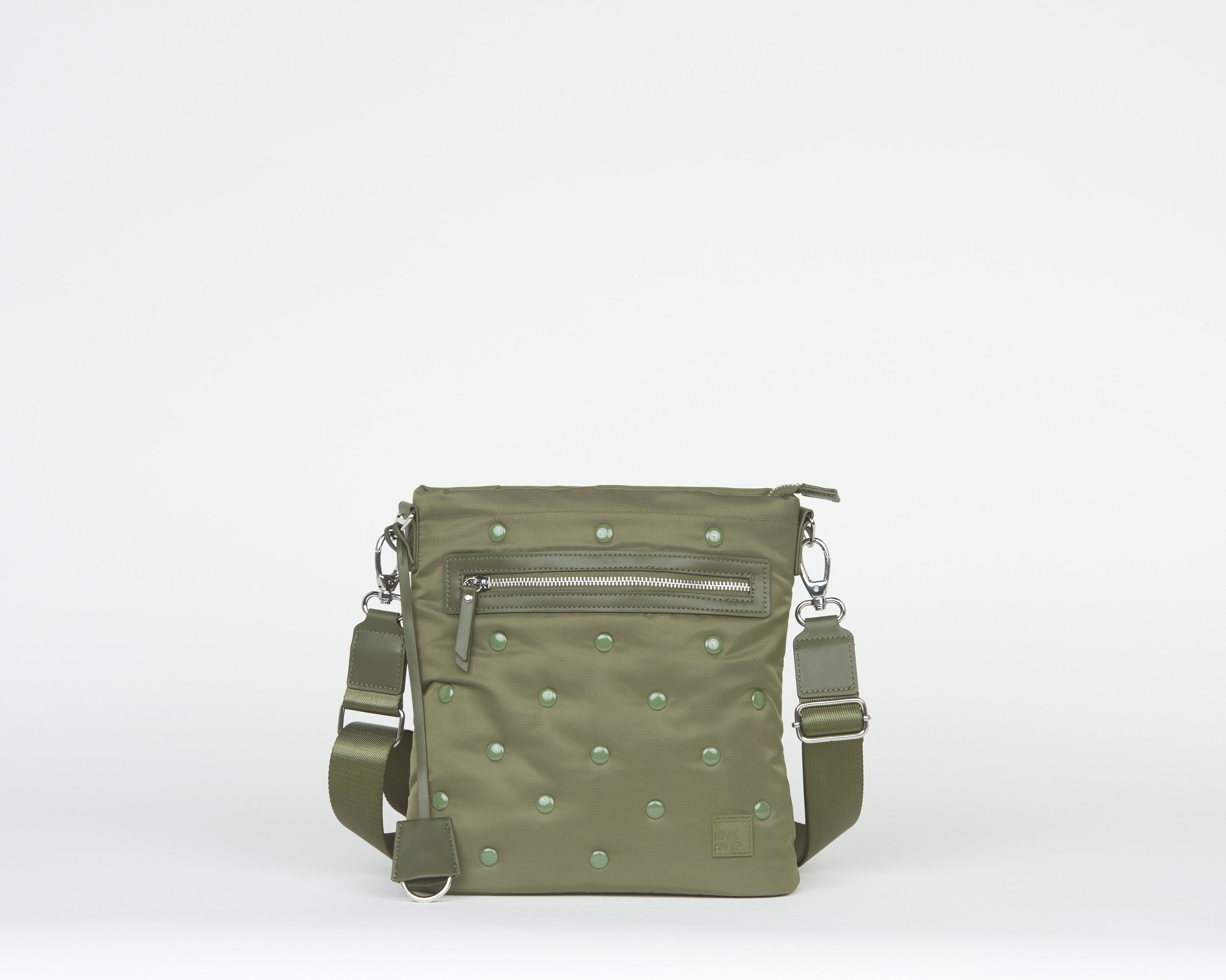 THE LUXE DOT CROSSBODY - MILITARY OLIVE
