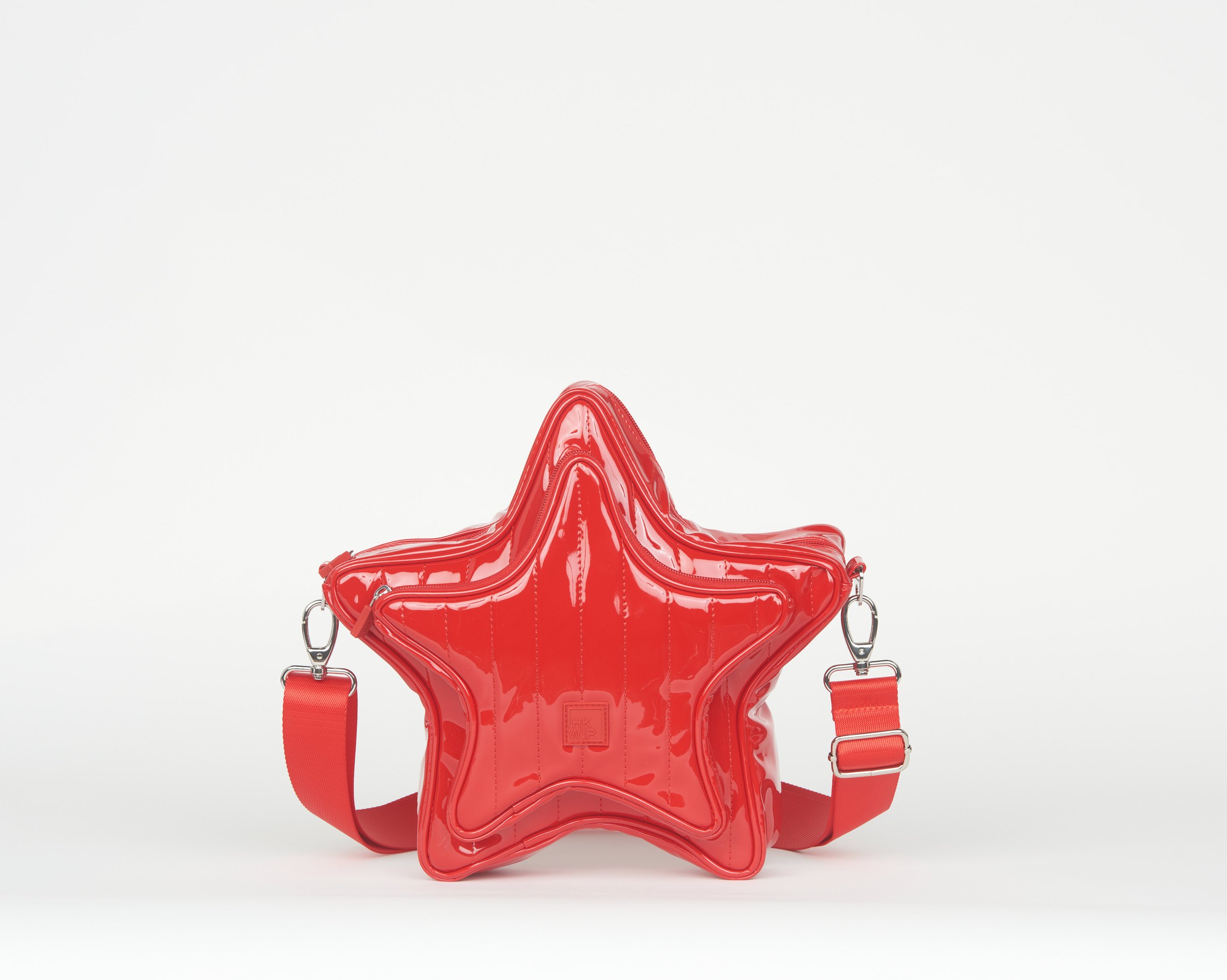 THE SHOOTING STAR CROSSBODY - PATENT RED