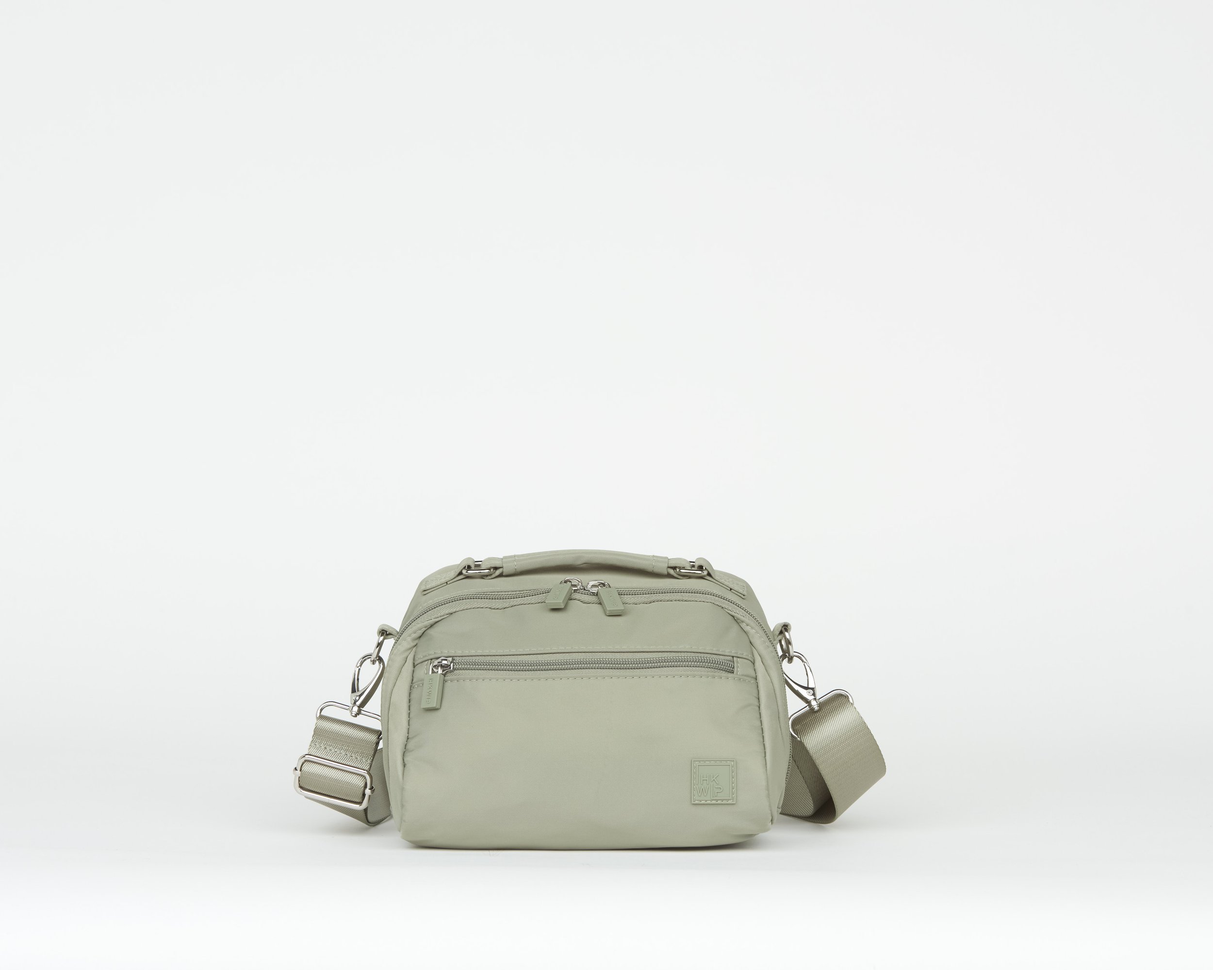 THE TOP NOTCH TOP HANDLE CROSSBODY - ARMY SAGE
