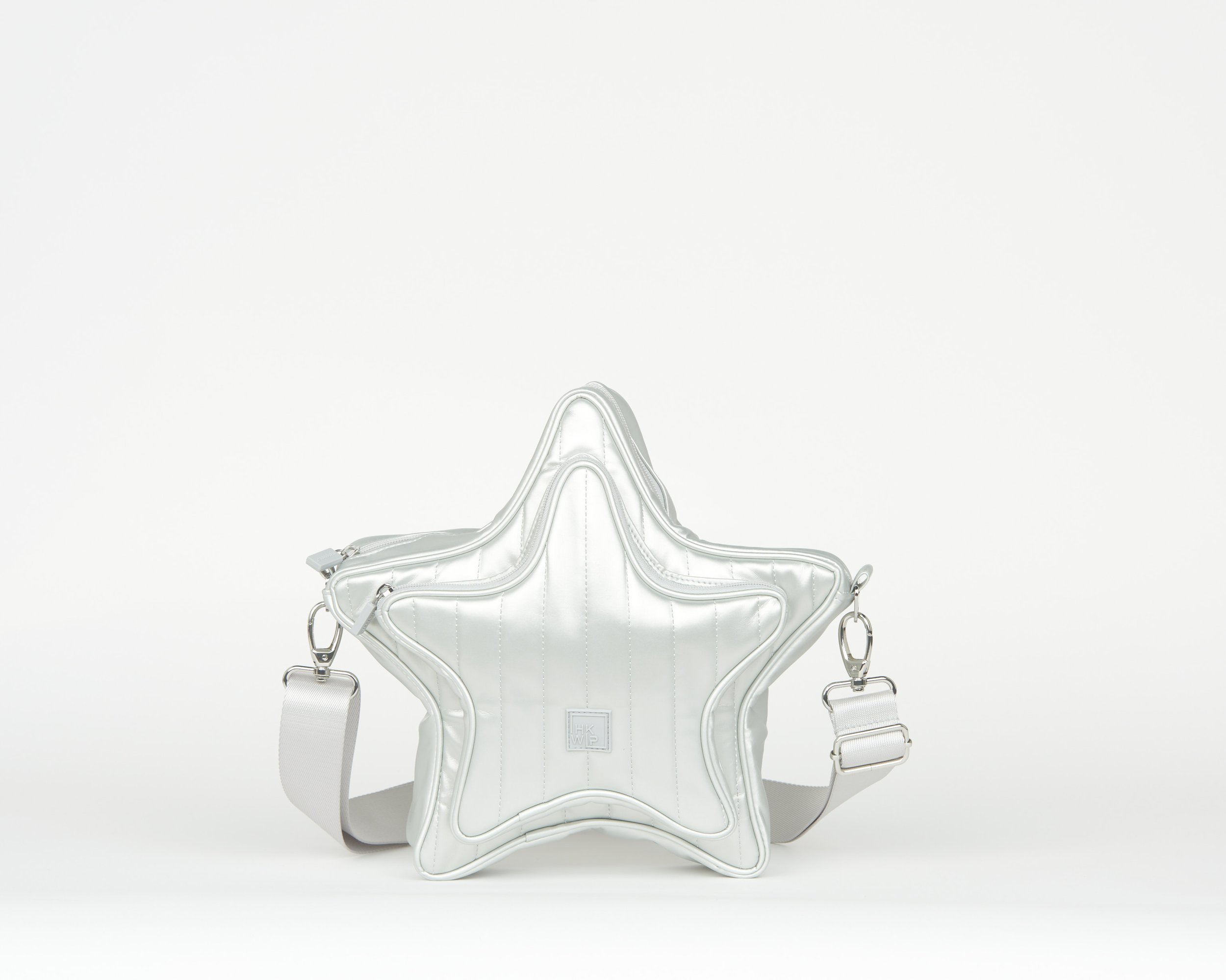 THE SHOOTING STAR CROSSBODY - METALLIC SILVER