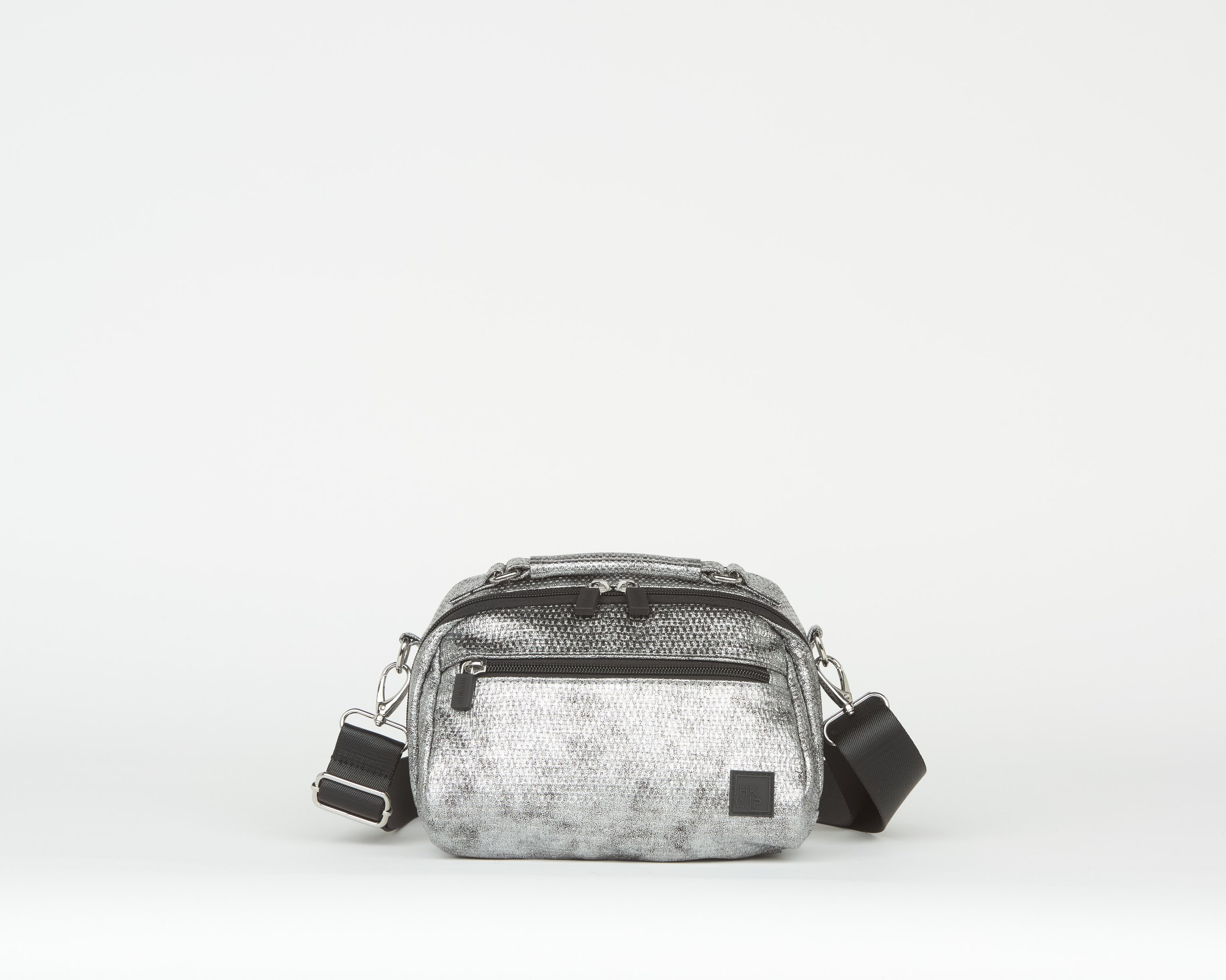 THE TOP NOTCH TOP HANDLE CROSSBODY - IRON WOVEN