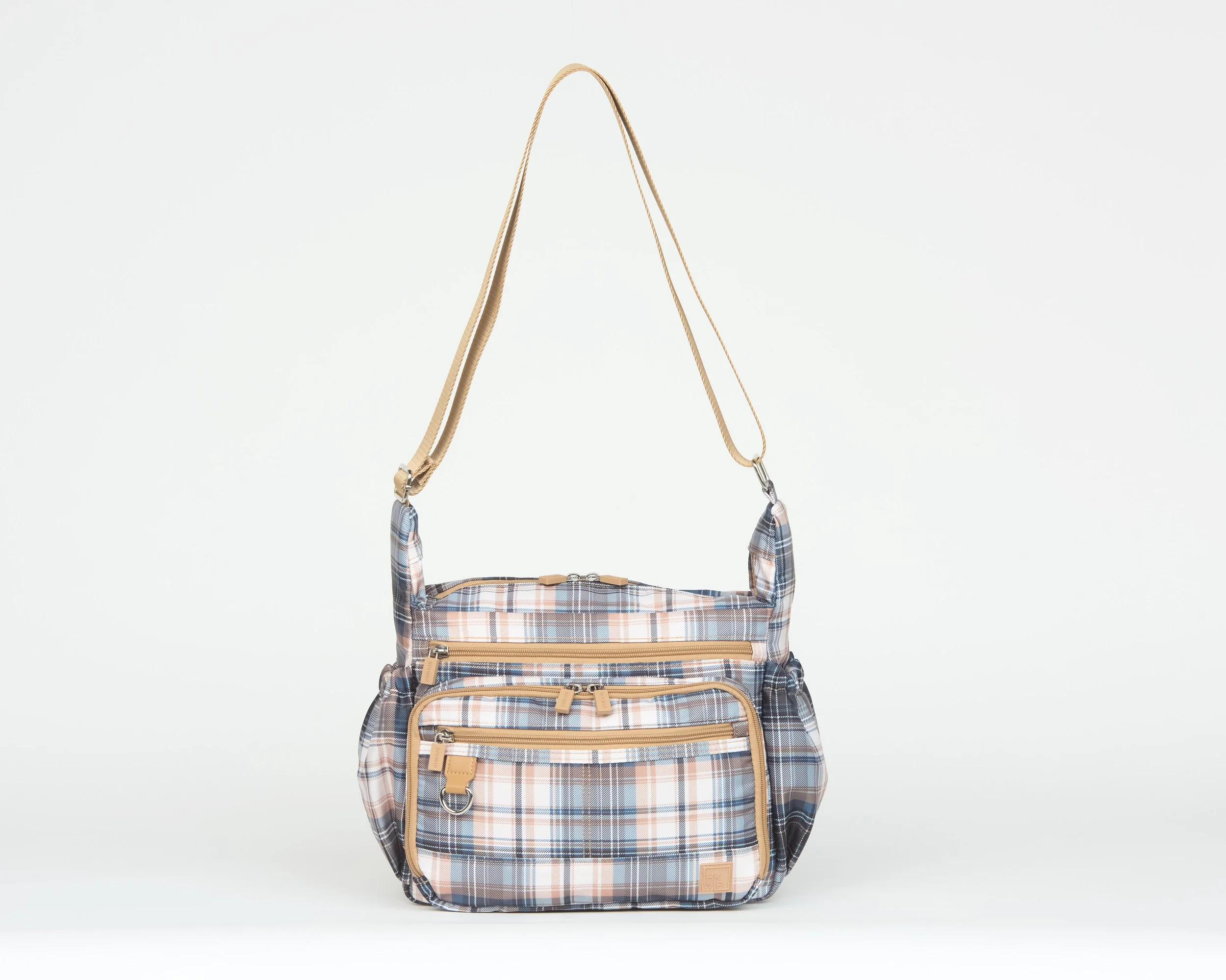 THE EVERYDAY EXPLORER MESSENGER CROSSBODY - POSITIVELY PLAID