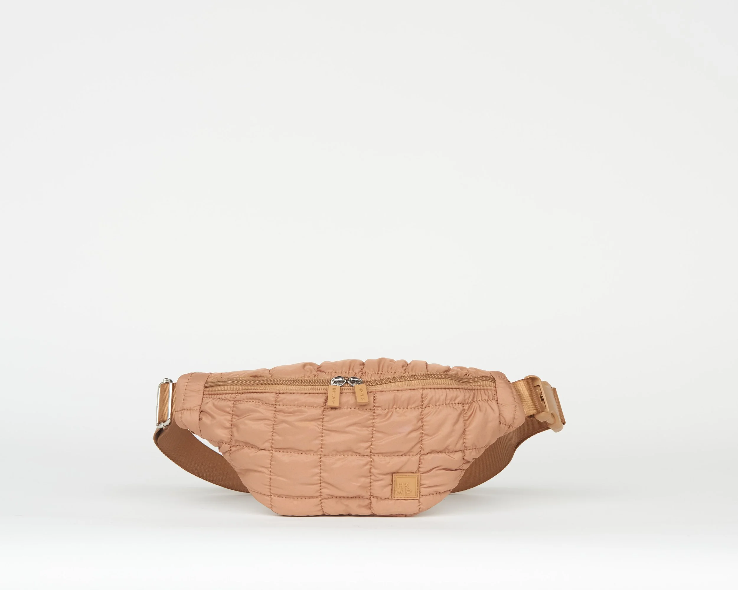 THE CLOUD QUILT SLING CROSSBODY - MOCHA MOUSSE
