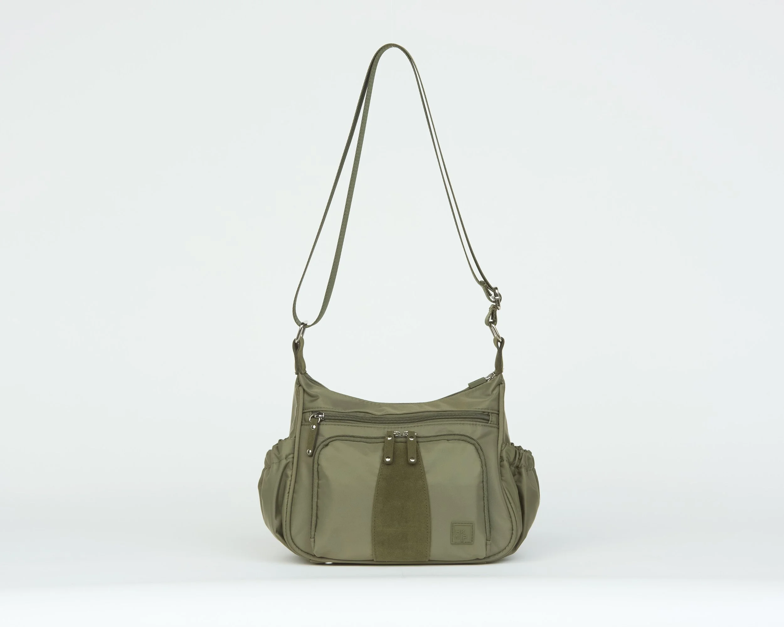 THE SUEDE IT AIN'T SO CONVERTIBLE SHOULDER BAG - MILITARY OLIVE