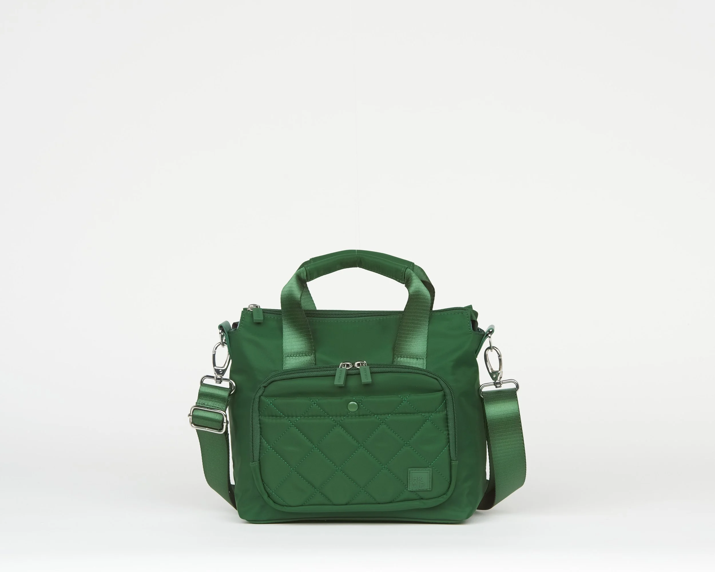 THE EXCELSIOR MINI TOTE WITH CROSSBODY STRAP - ALPINE EMERALD