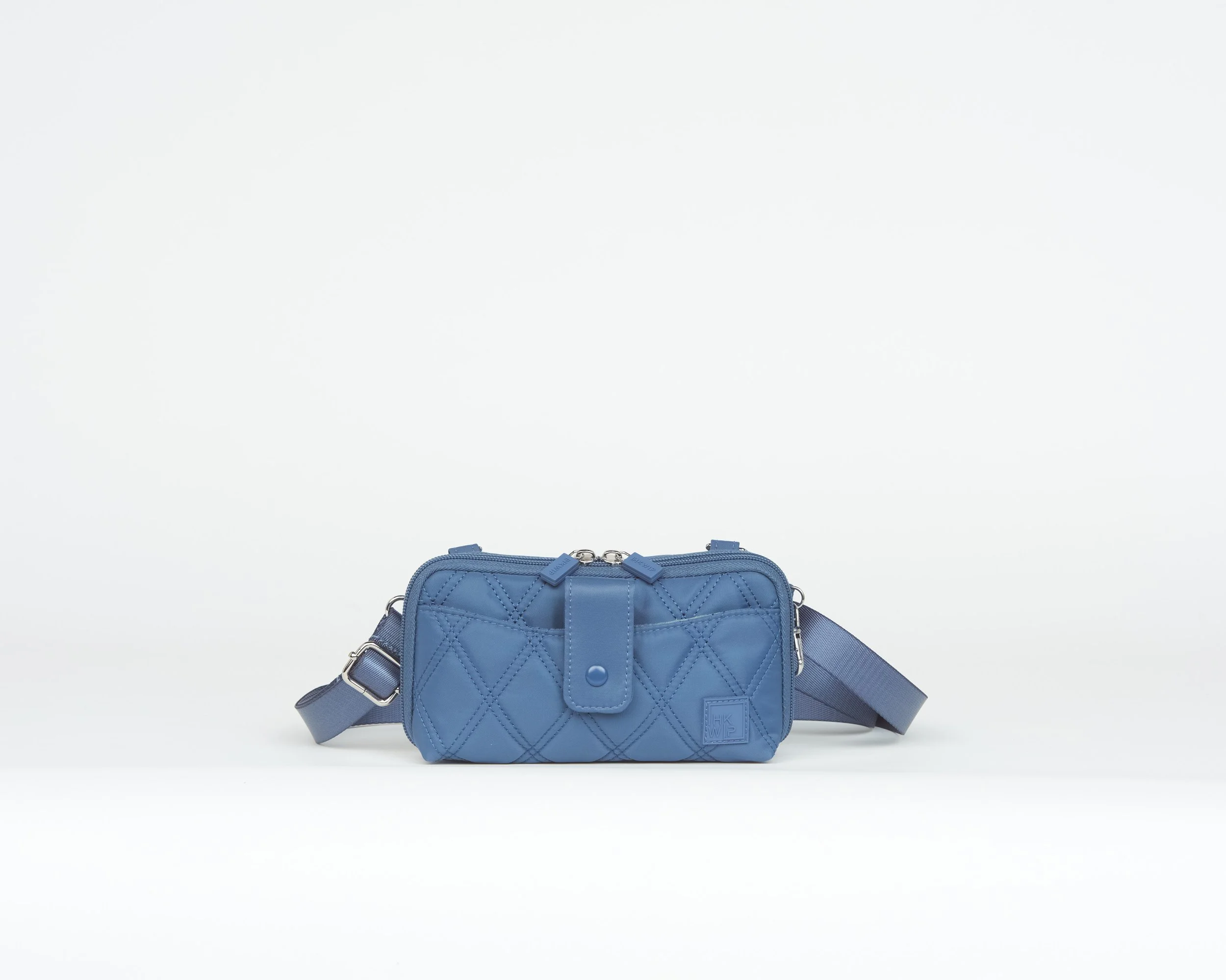 THE RING RING E/W CELLPHONE CROSSBODY W/ RFID WALLET - VINTAGE NAVY
