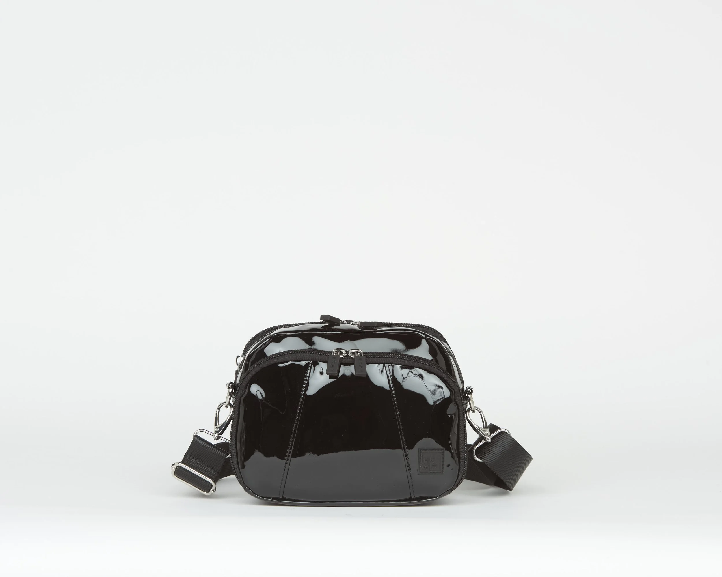 THE MODERN MOMENT CROSSBODY - PATENT BLACK