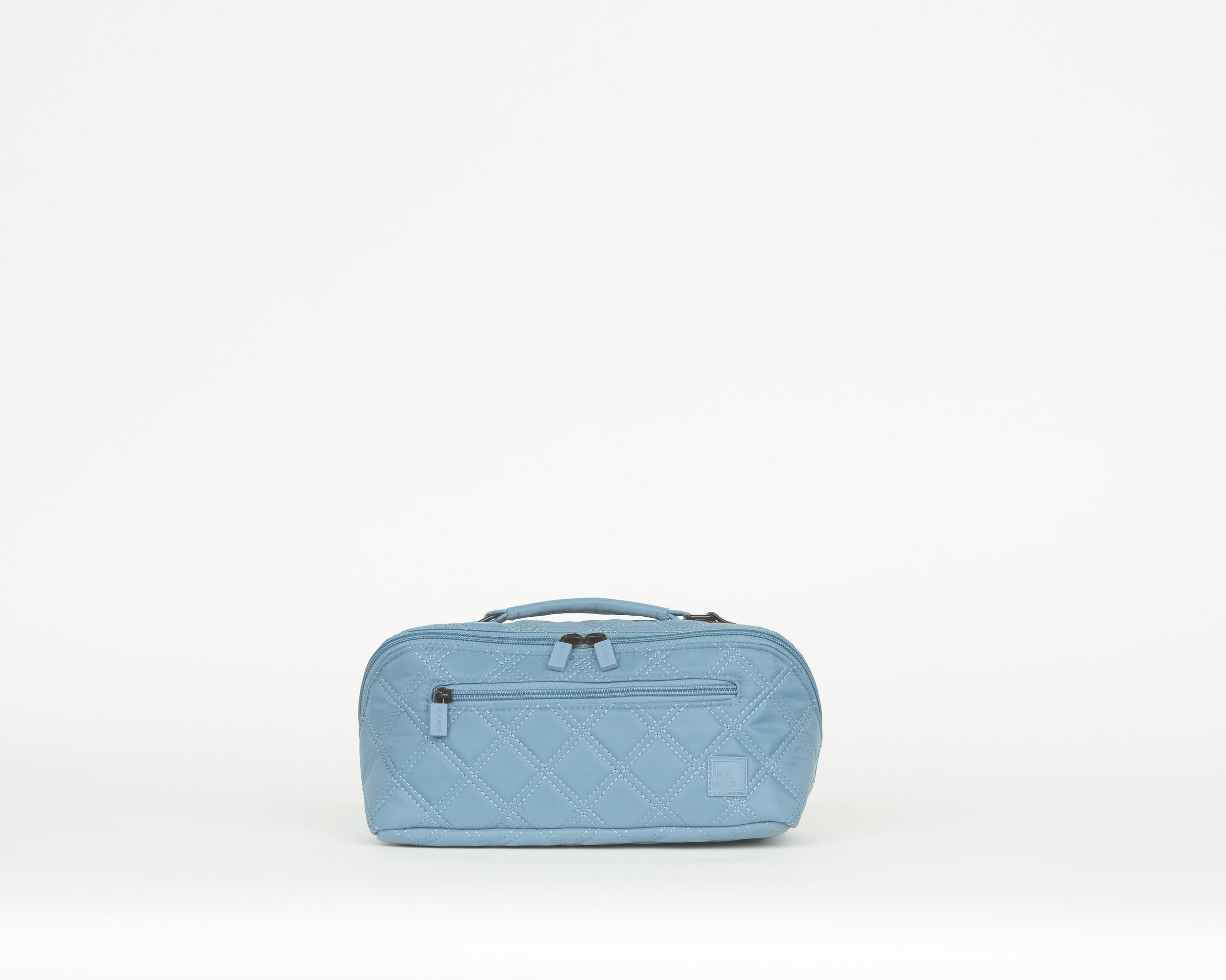 THE CARRY IT ALL COSMETIC CASE - FADED INDIGO