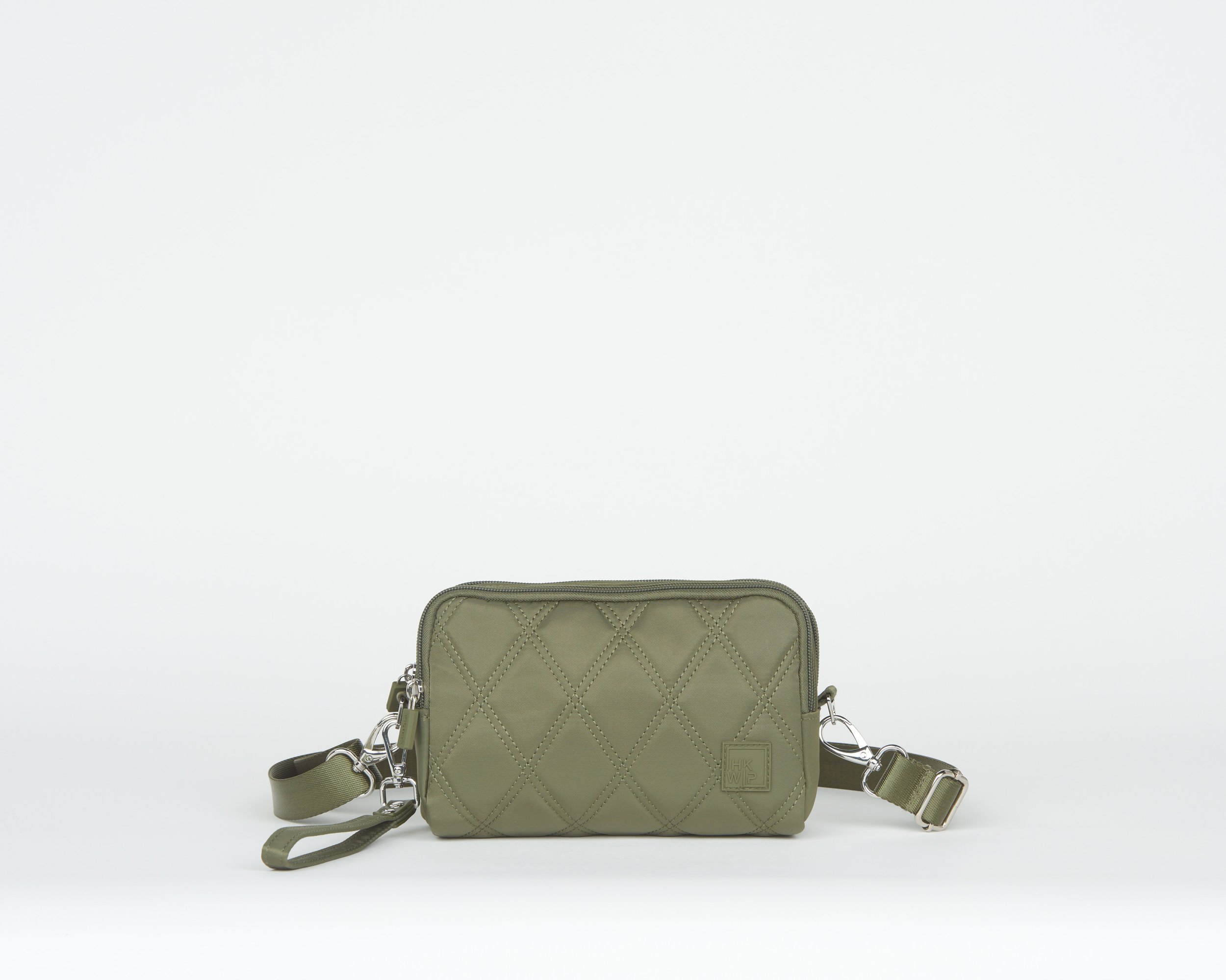 THE CAN'T STOP WEARING IT WRISTLET CROSSBODY - MILITARY OLIVE