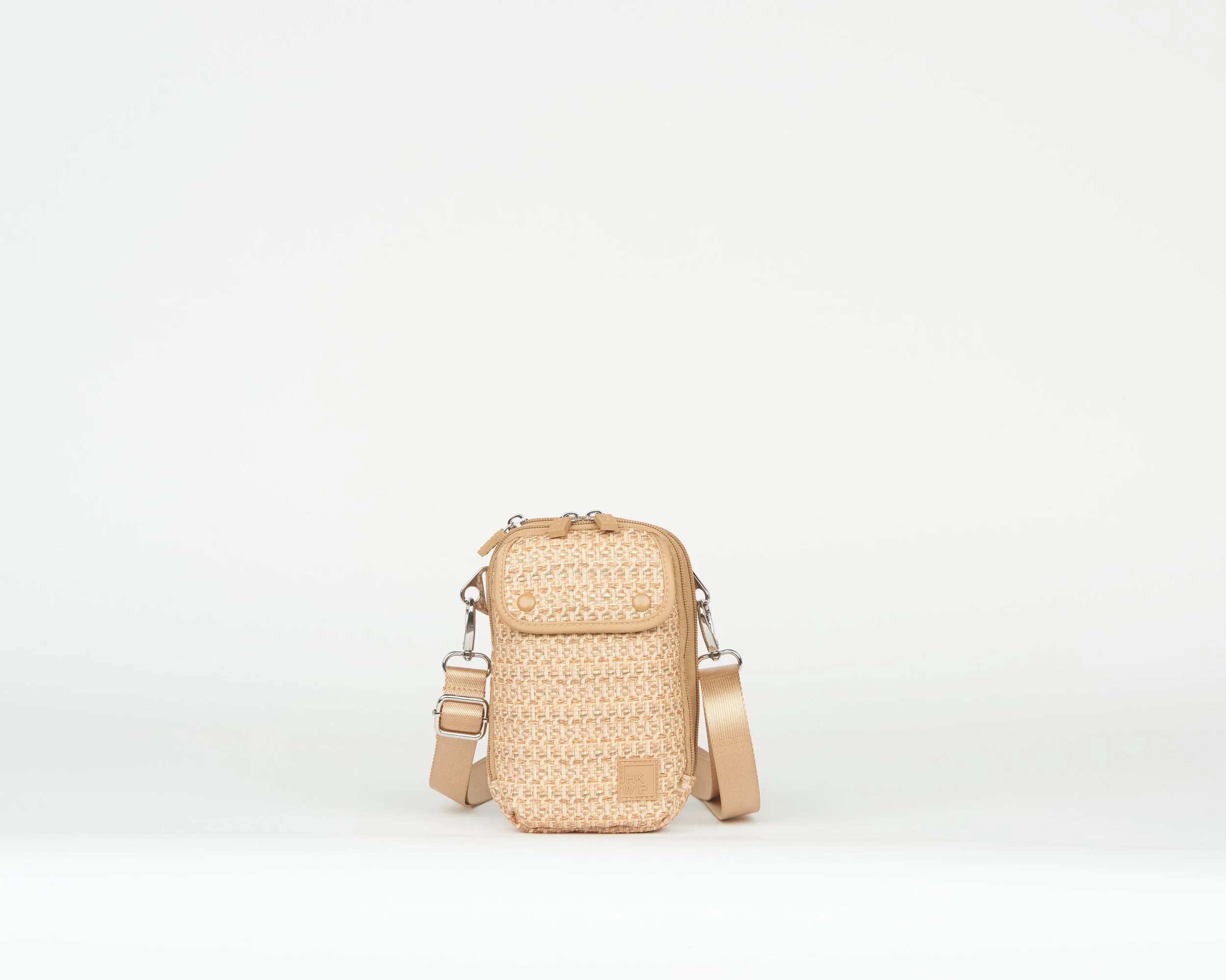 THE RAFFIA EVERYDAY ESSENTIALS CROSSBODY - NATURAL
