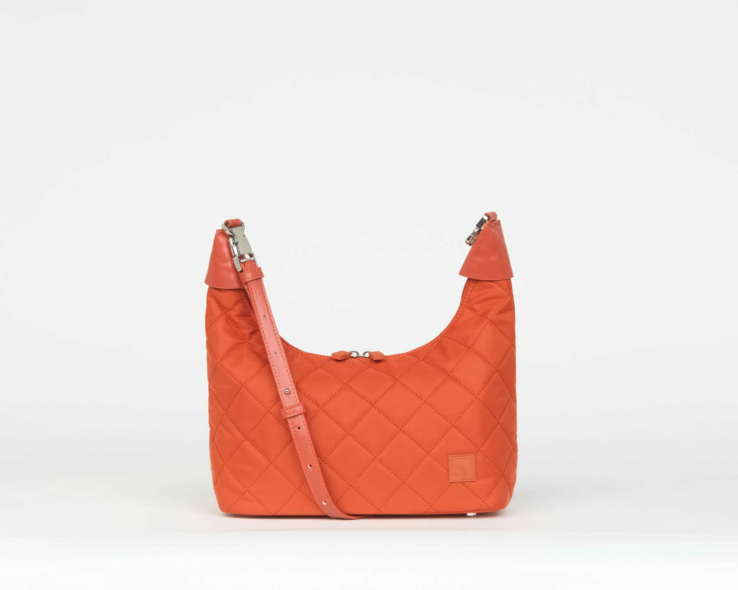 THE CLIQUE CONVERTIBLE QUILTED CROSSBODY - PUMPKIN SPICE