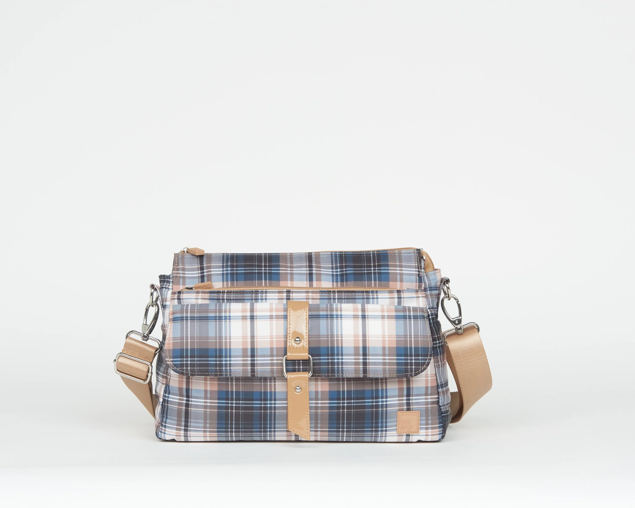 THE LUXE INTENTION E/W CROSSBODY BAG - POSITIVELY PLAID