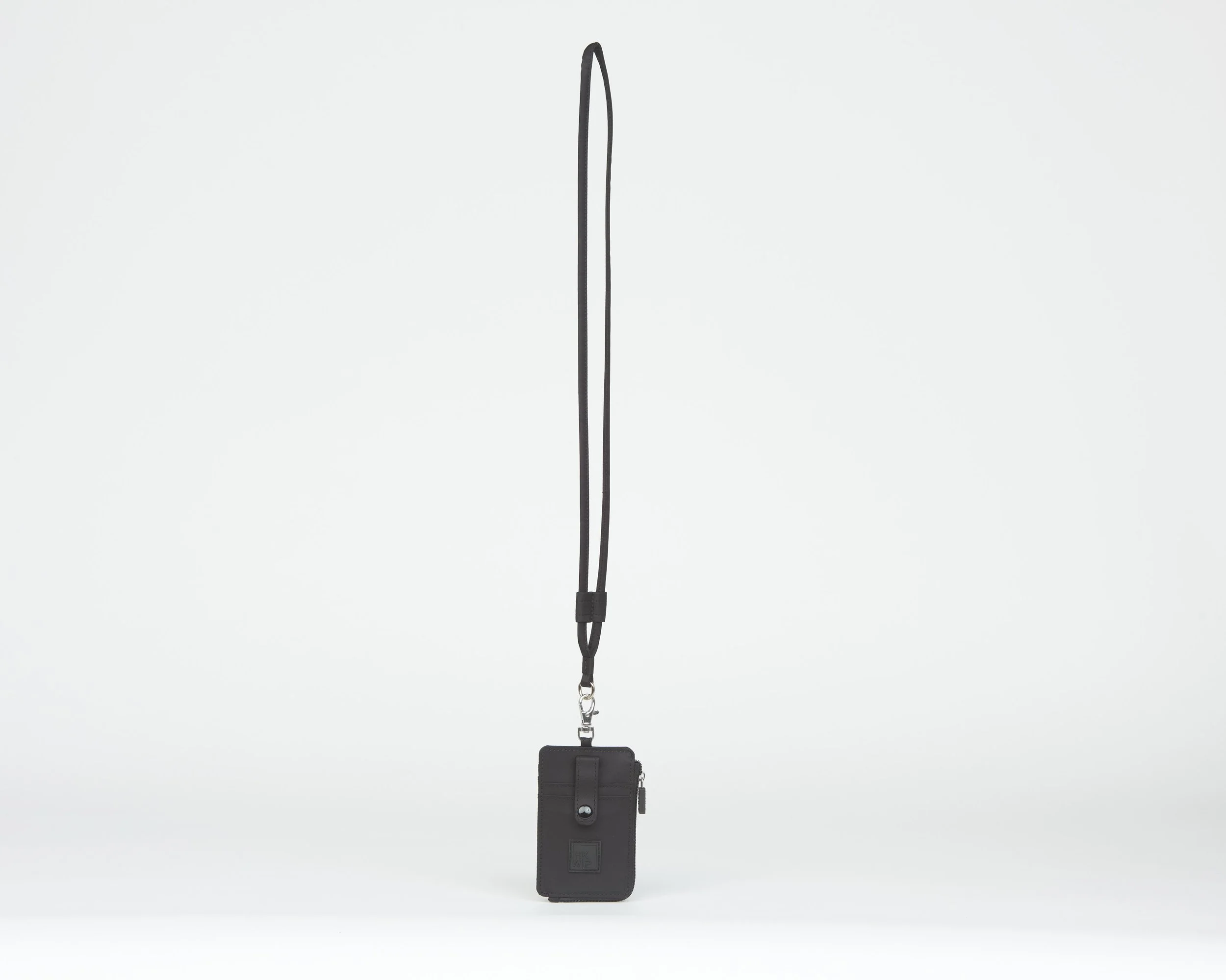 THE SET SAIL RFID LANYARD CARD CASE - BLACK