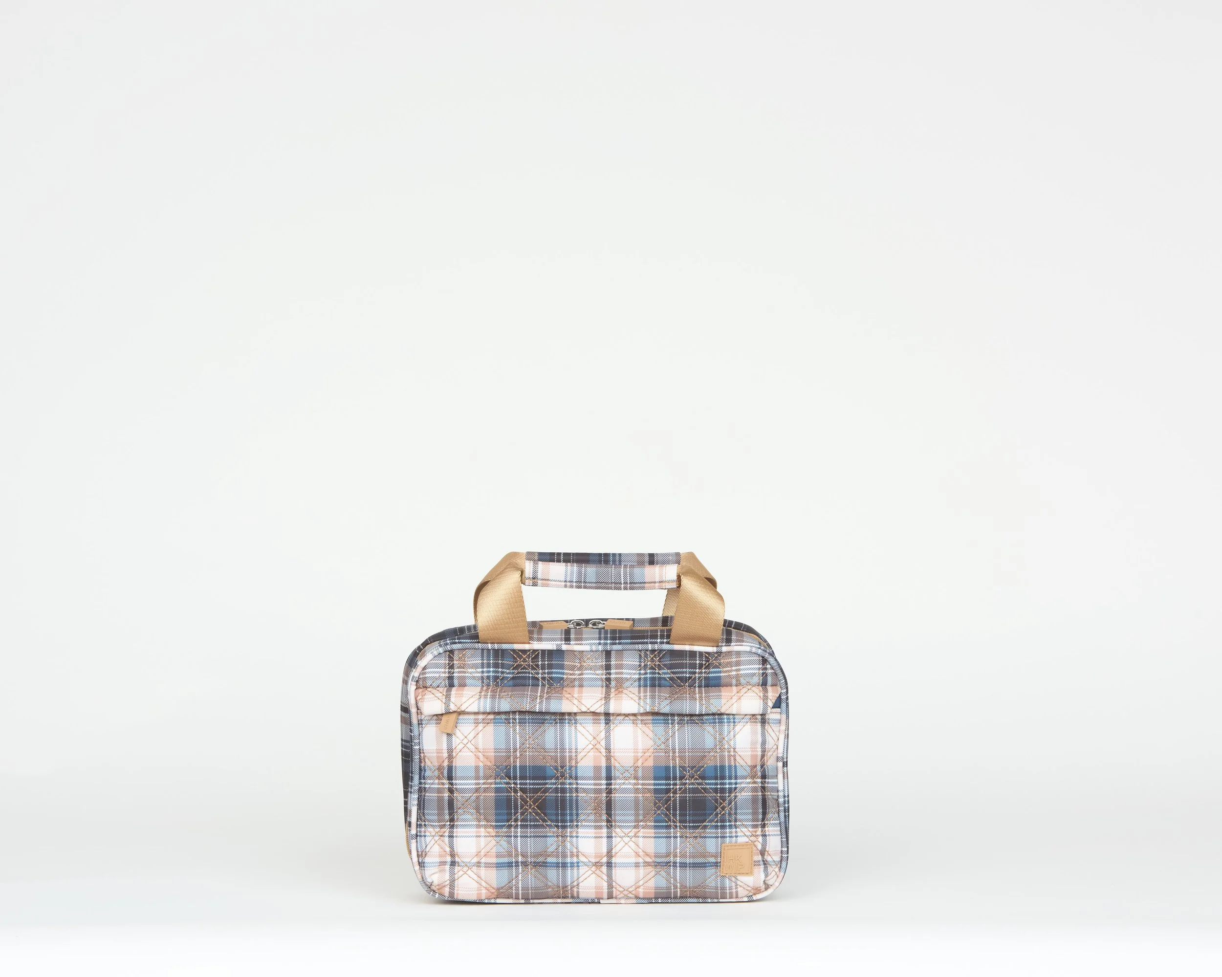 THE QUILTED CATCH IT ALL COSMETIC HANGING ORGANIZER 2.0 - POSITIVELY PLAID
