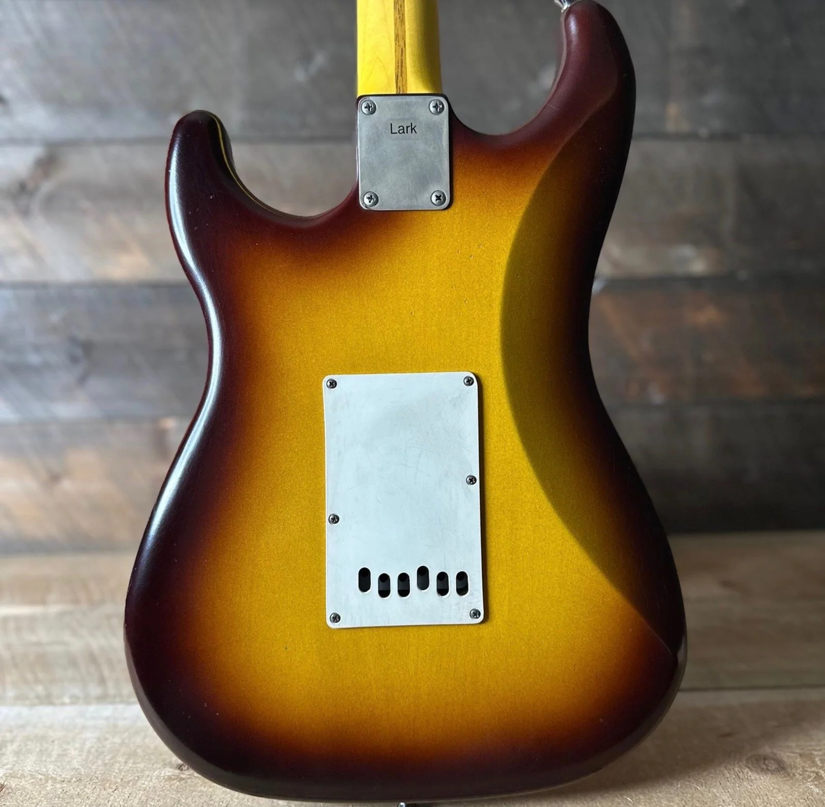Chris Fleming Series Saticoy in Tobacco Burst By LSL Instruments. Sold by Quimper Sounds
