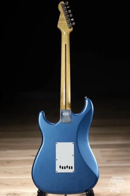 Chris Fleming Series by LSL Instruments. Saticoy Lake Placid Blue with rosewood  board. Sold By Premier Dealer Guitars To be Played in Nashville