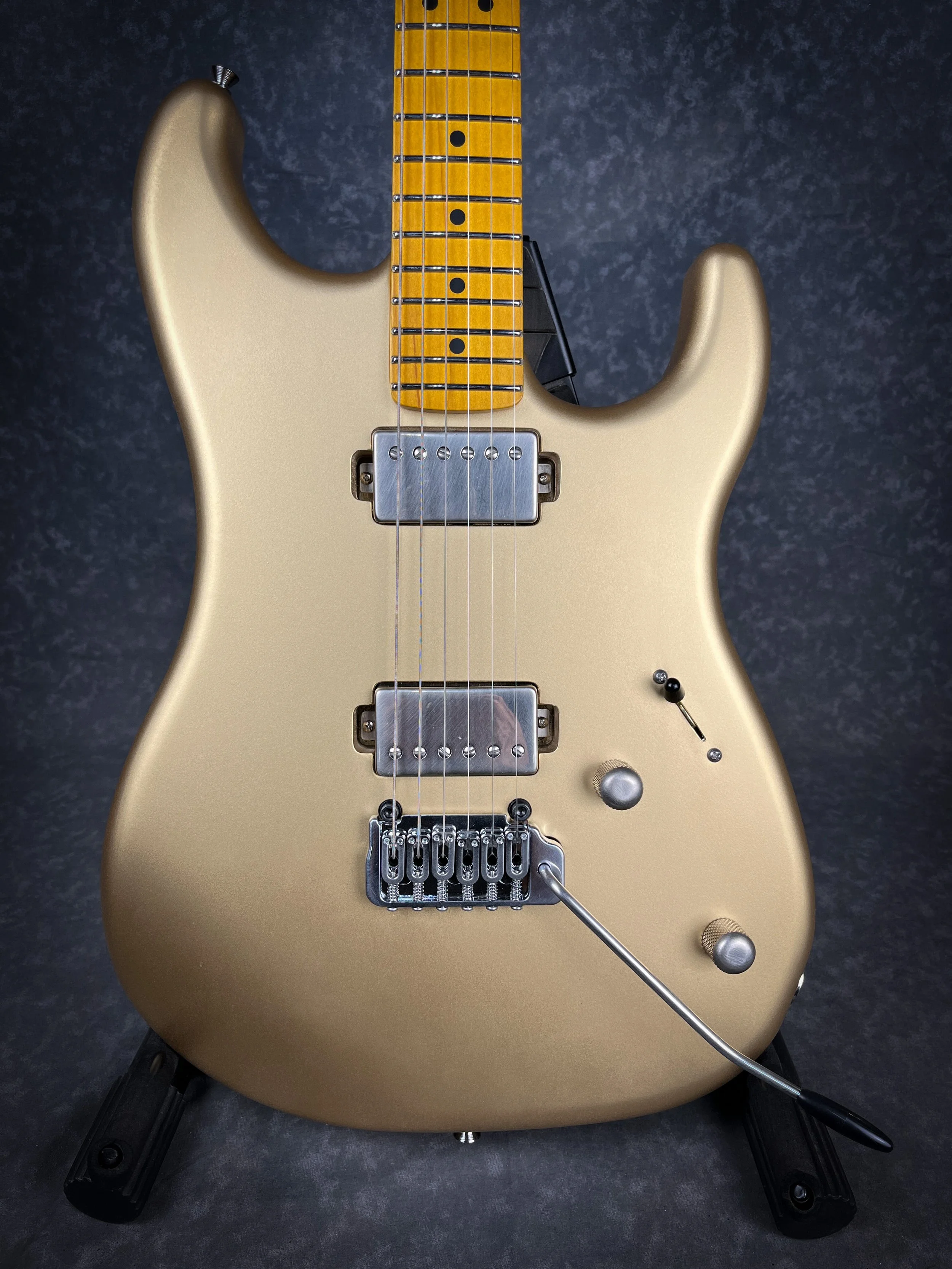 LSL instruments xt2 with gold finish and hipshot tremolo