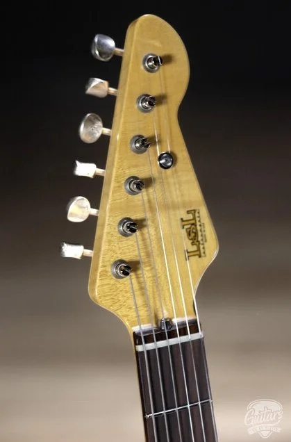 Chris Fleming Series by LSL Instruments. Saticoy Lake Placid Blue with rosewood  board. Sold By Premier Dealer Guitars To be Played in Nashville