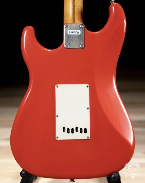 Chris Fleming Series by LSL Instruments. Saticoy Dakota Red with maple board. Sold By Premier Dealer Guitars To be Played in Nashville