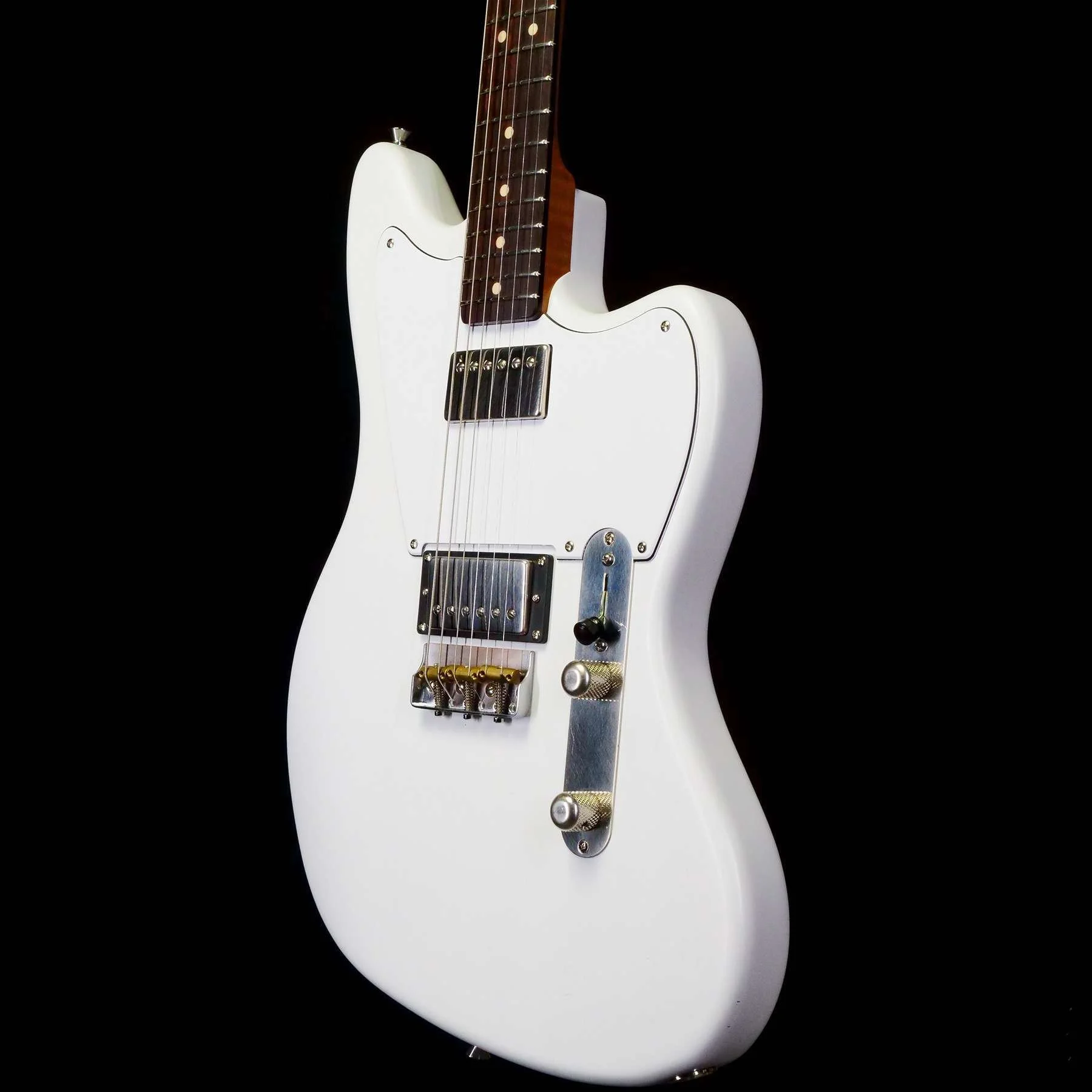 LSL Instruments Offset Guitar White with dual humbuckers