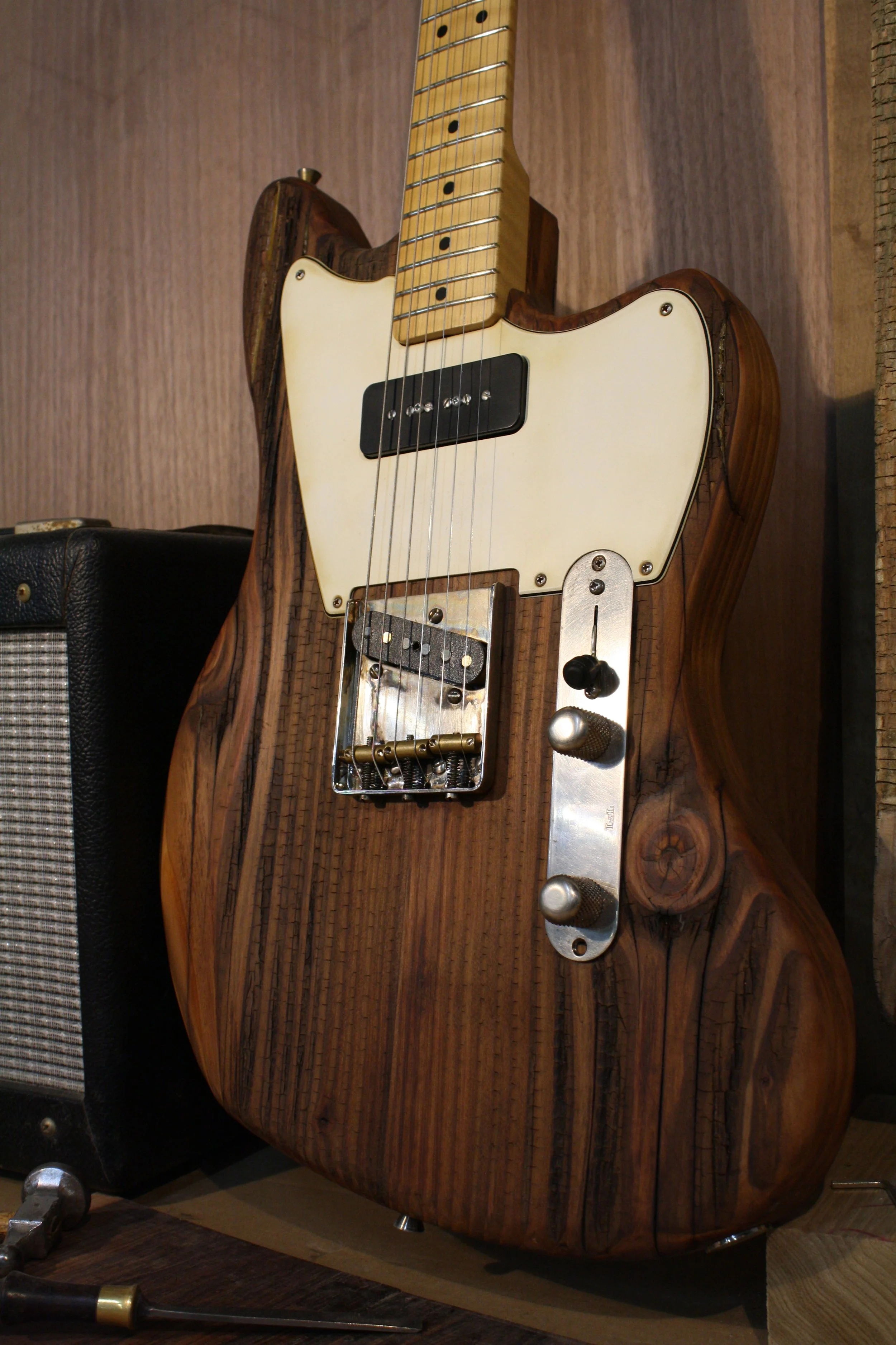 LSL Instruments Offset Guitar Reclaimed pine