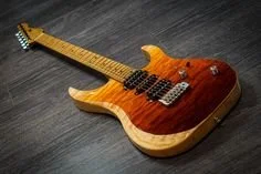 XT4DX 24 fret super s style exotic guitar by lsl instruments