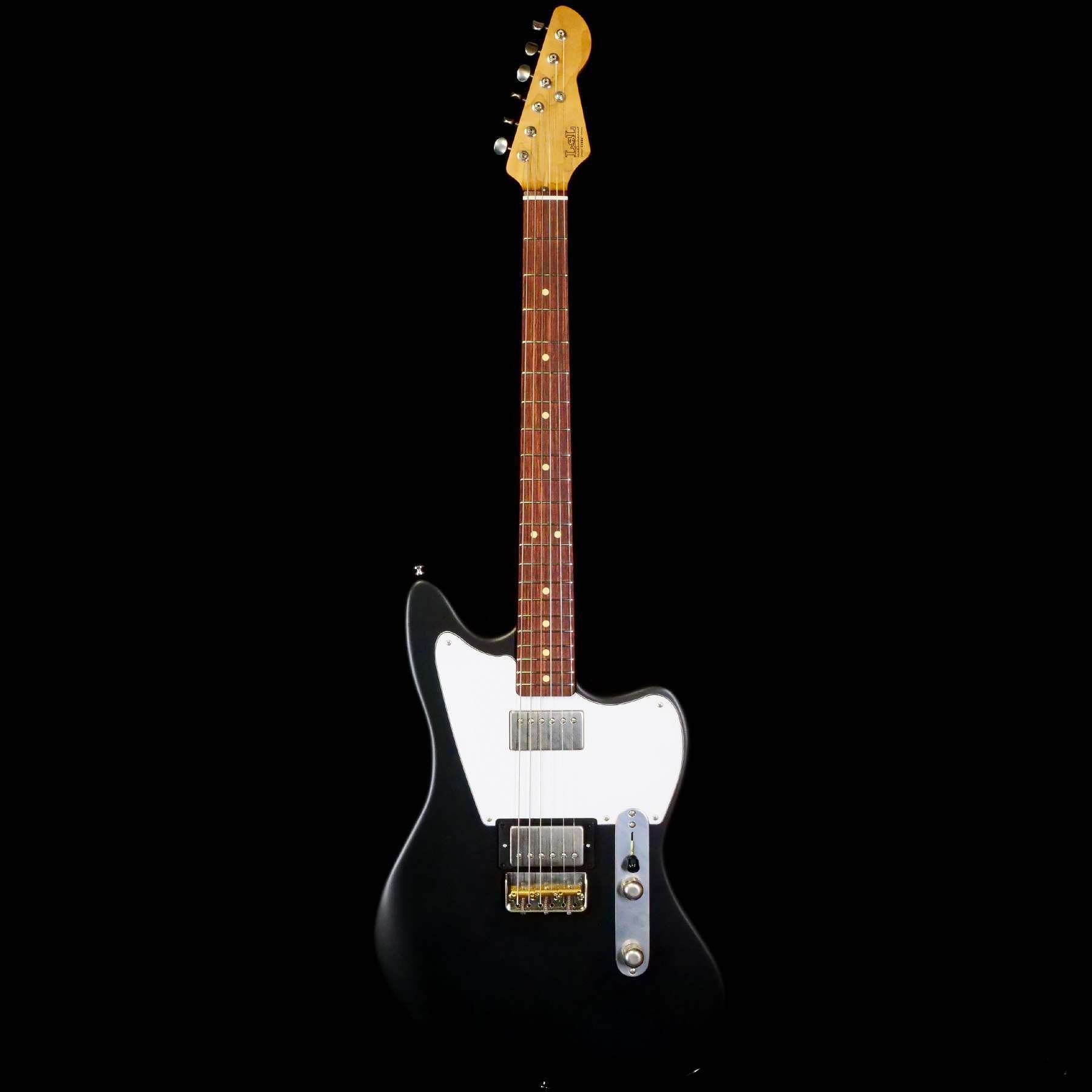 LSL Instruments Offset Guitar Black with rosewood HH pickups