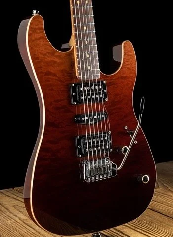 Gradient finish on quilted maple xt3dx by lsl instruments