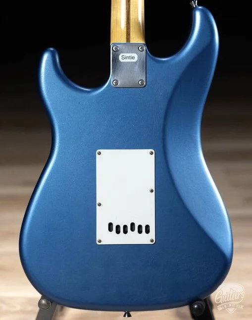 Chris Fleming Series by LSL Instruments. Saticoy Lake Placid Blue with rosewood  board. Sold By Premier Dealer Guitars To be Played in Nashville