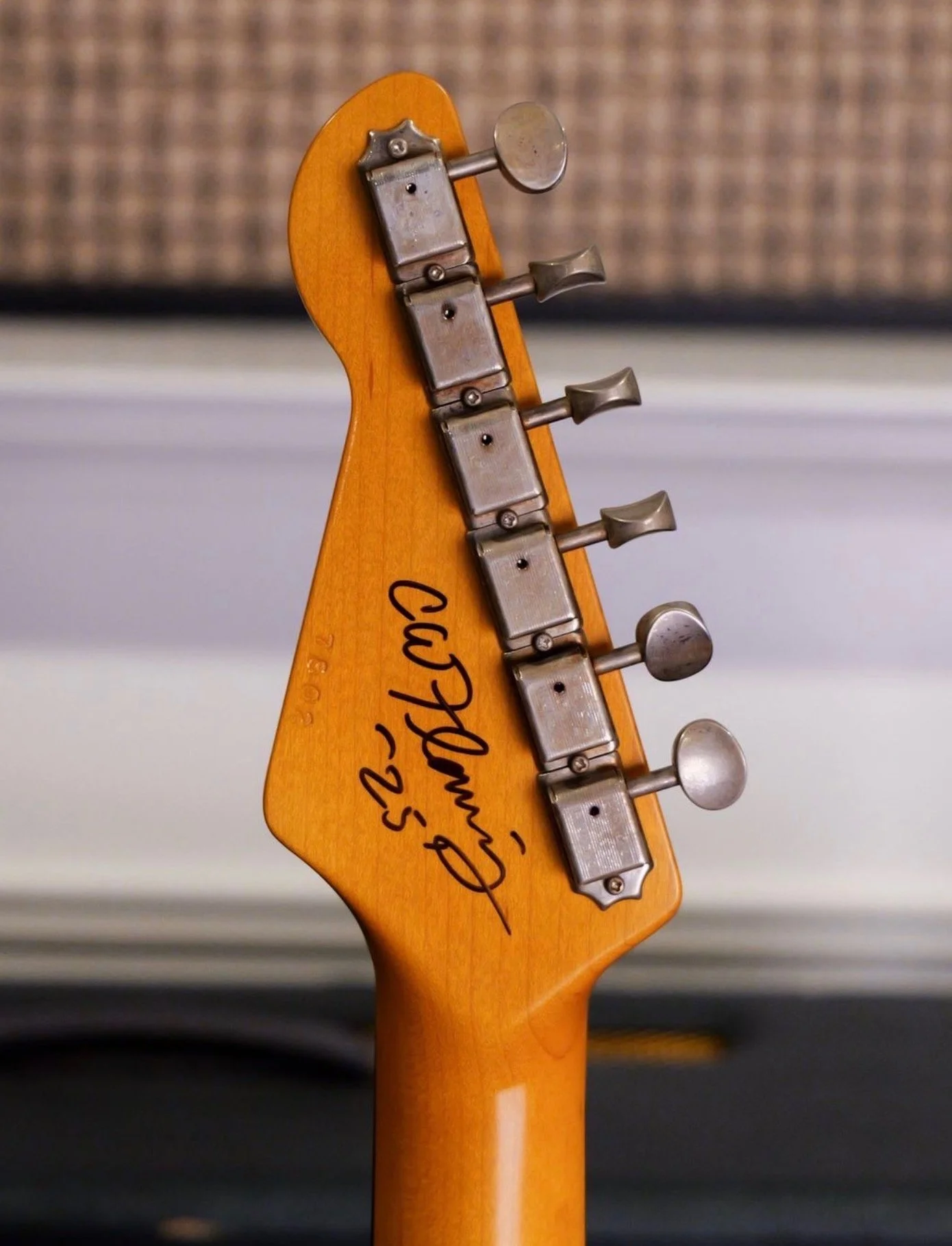 Chris Fleming Series Saticoy in Silver By LSL Instruments. Sold by Watchtower Guitars 
