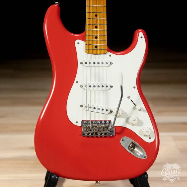 Chris Fleming Series by LSL Instruments. Saticoy Dakota Red with maple board. Sold By Premier Dealer Guitars To be Played in Nashville