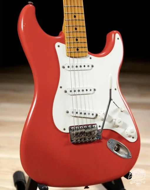 Chris Fleming Series by LSL Instruments. Saticoy Dakota Red with maple board. Sold By Premier Dealer Guitars To be Played in Nashville