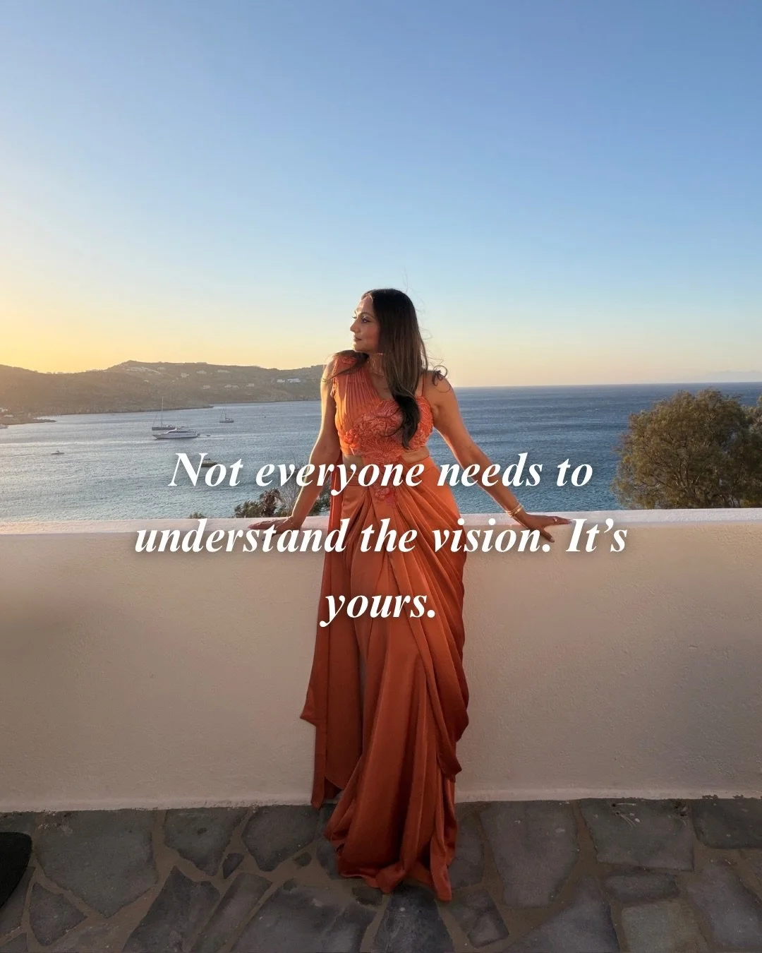 Not everyone will understand your vision &mdash; and that&rsquo;s okay. 🤍

When you have a dream that&rsquo;s bigger than what people can see, you have to be willing to keep going before there&rsquo;s proof that it will work.

I&rsquo;ve learned tha