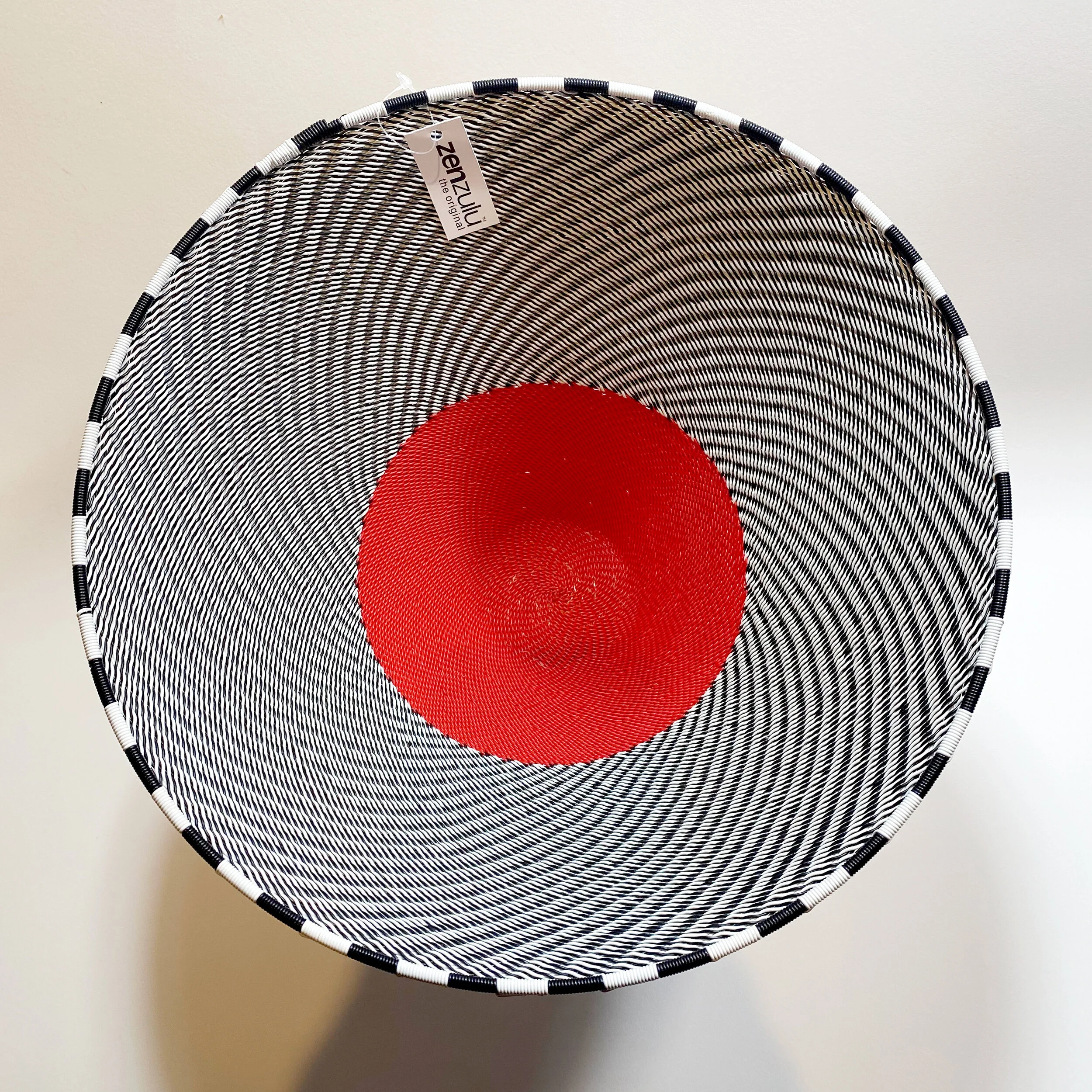 Medium cone - black, white, red.jpg