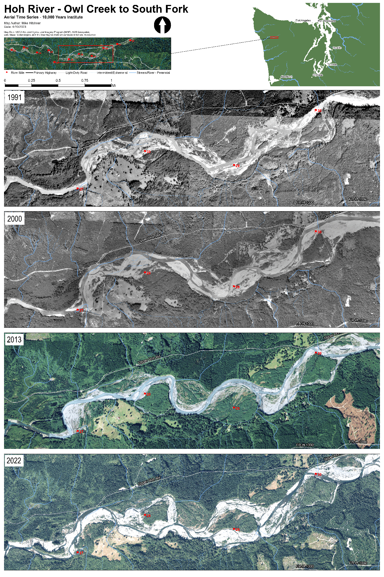 Hoh River Time Series (1991-2022)