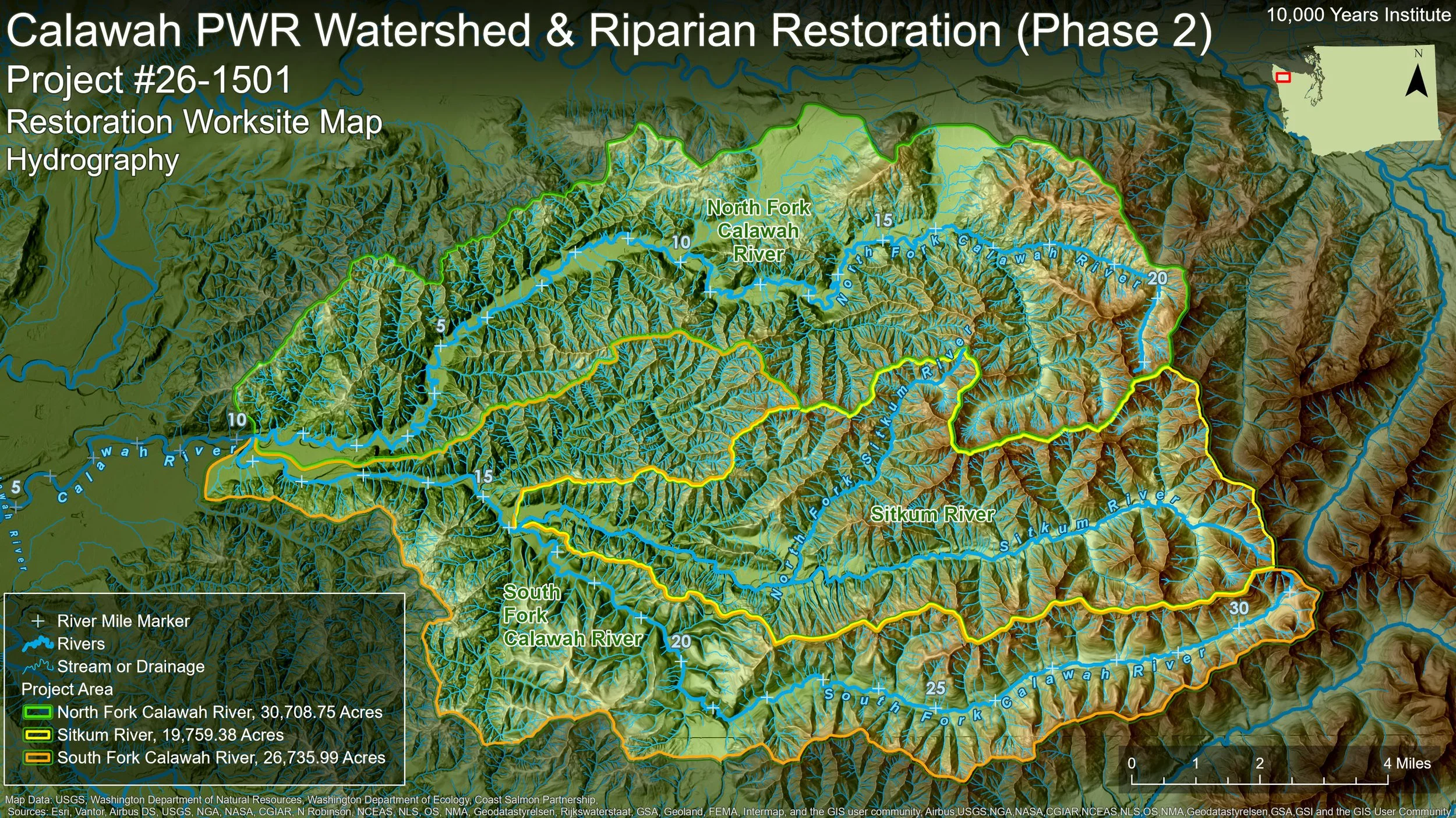 Calawah Priority Watershed Restoration Phase 2 - Worksites
