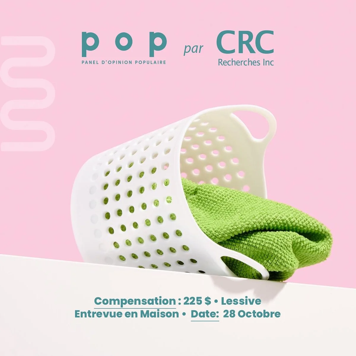 Donnez-nous votre avis à ce sujet
 
Nous gérons une entrevue individuelle rémunérée à domicile sur le thème de la lessive
Cliquez sur le lien dans notre bio pour plus de détails ‼️
[Description