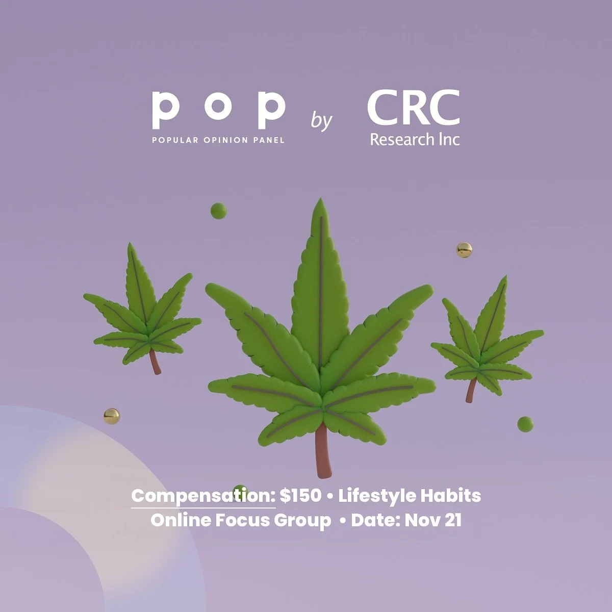 Let&rsquo;s talk about this!
&nbsp;
We are conducting a paid online Focus Group on the topic of Lifestyle Habits.
&nbsp;
More info, including the pre-screening survey, can be found at the link in our bio ‼️
&nbsp;
[Image description: The background i