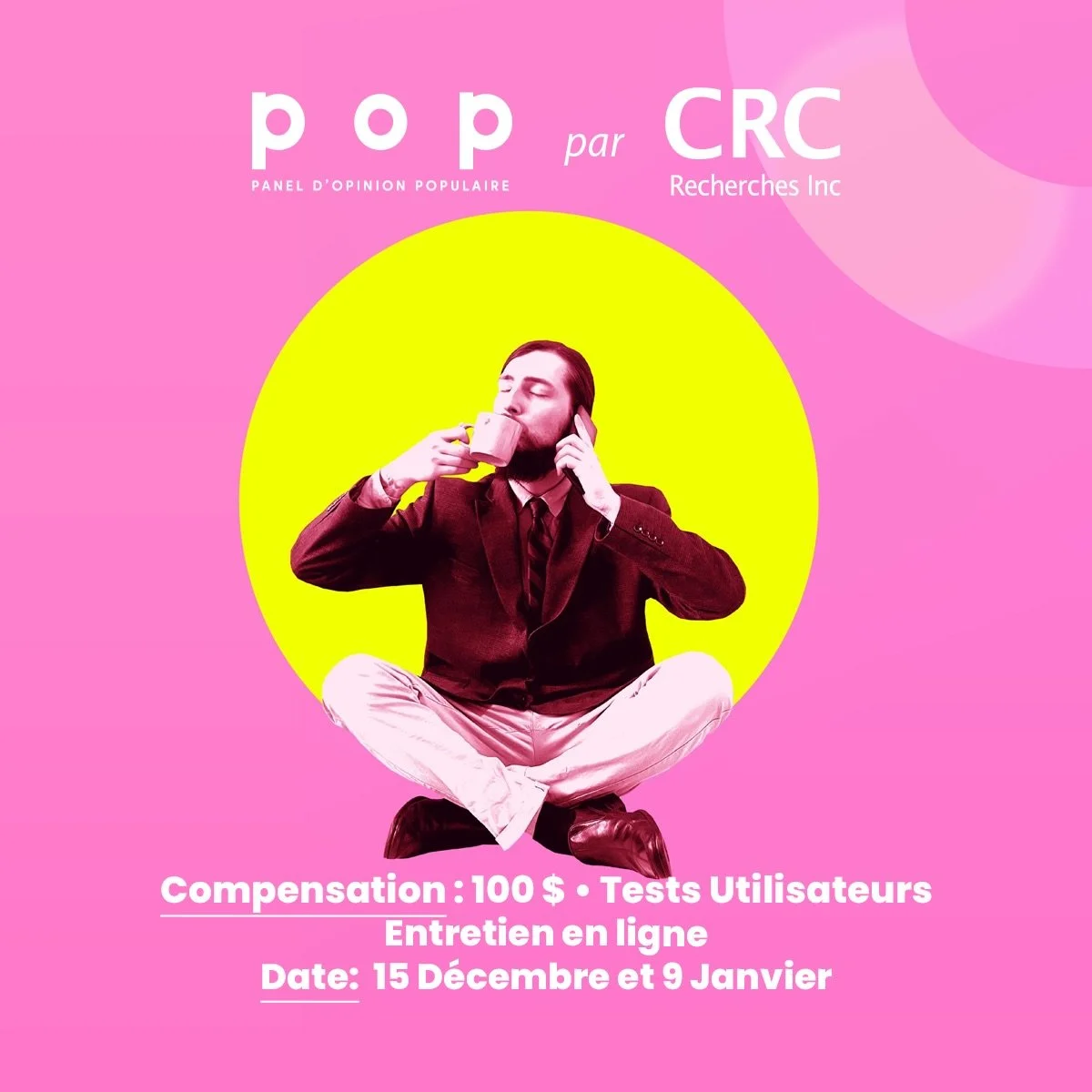 Nous voulons savoir ce que vous en pensez
 
Nous g&eacute;rons un entretien en ligne r&eacute;mun&eacute;r&eacute;e pour participer &agrave; un test utilisateur.

Cliquez sur le lien dans notre bio pour plus de d&eacute;tails ‼️
[Description de l&rsq