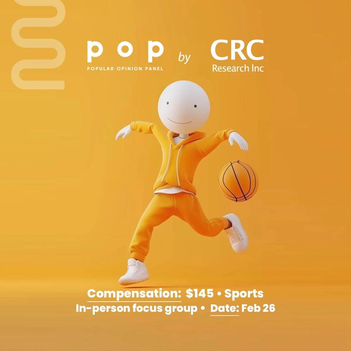 We are looking for parents of children with sporting habits
 
We are conducting a paid in-person focus group on the topic of sports.
 
More info, including the pre-screening survey, can be found at the link in our bio ‼️
 
[Image description: The bac