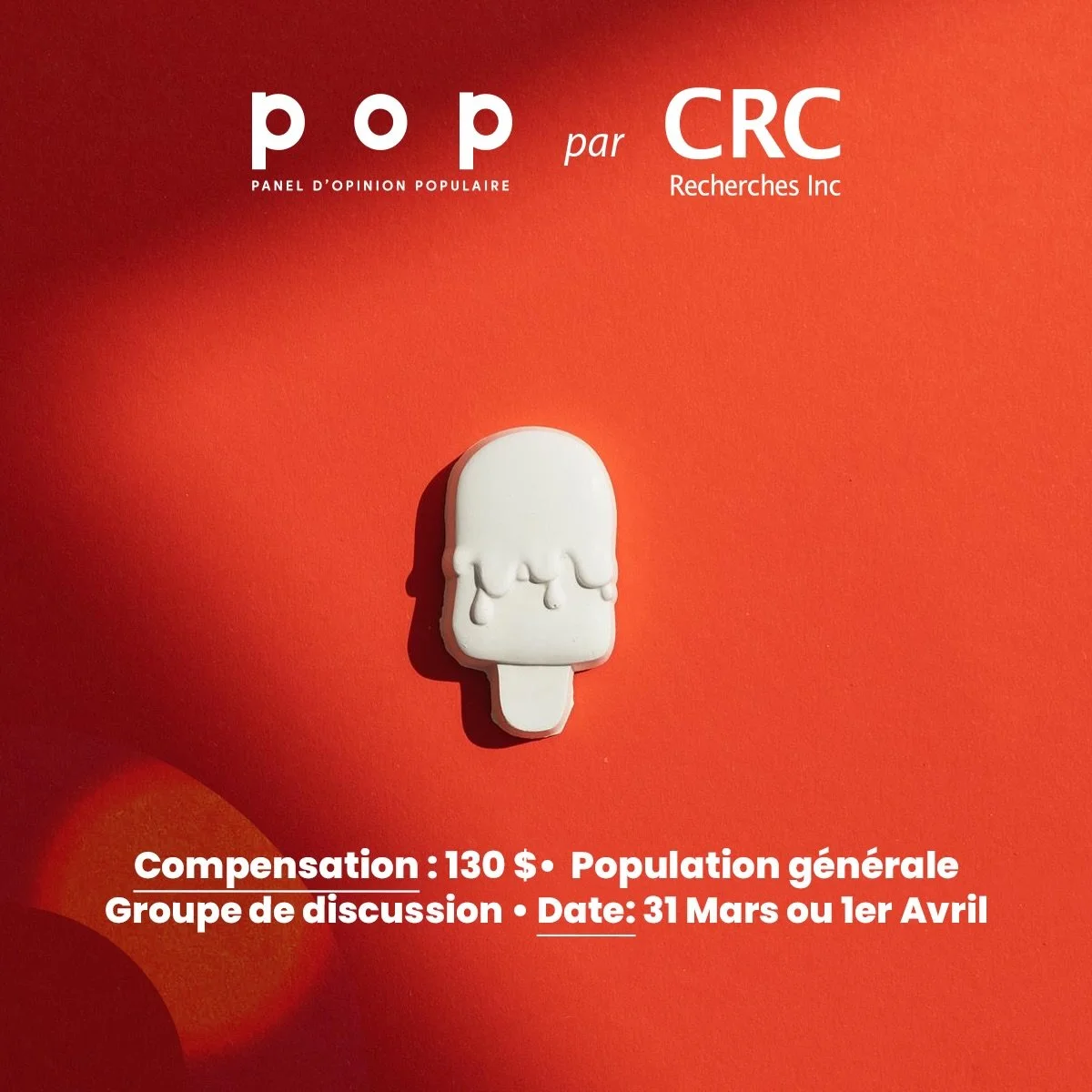 Nous aimerions conna&icirc;tre ton avis
 
Nous g&eacute;rons un groupe de discussion r&eacute;mun&eacute;r&eacute;e au au sujet de population g&eacute;n&eacute;rale.

Cliquez sur le lien dans notre bio pour plus de d&eacute;tails ‼️
[Description de l