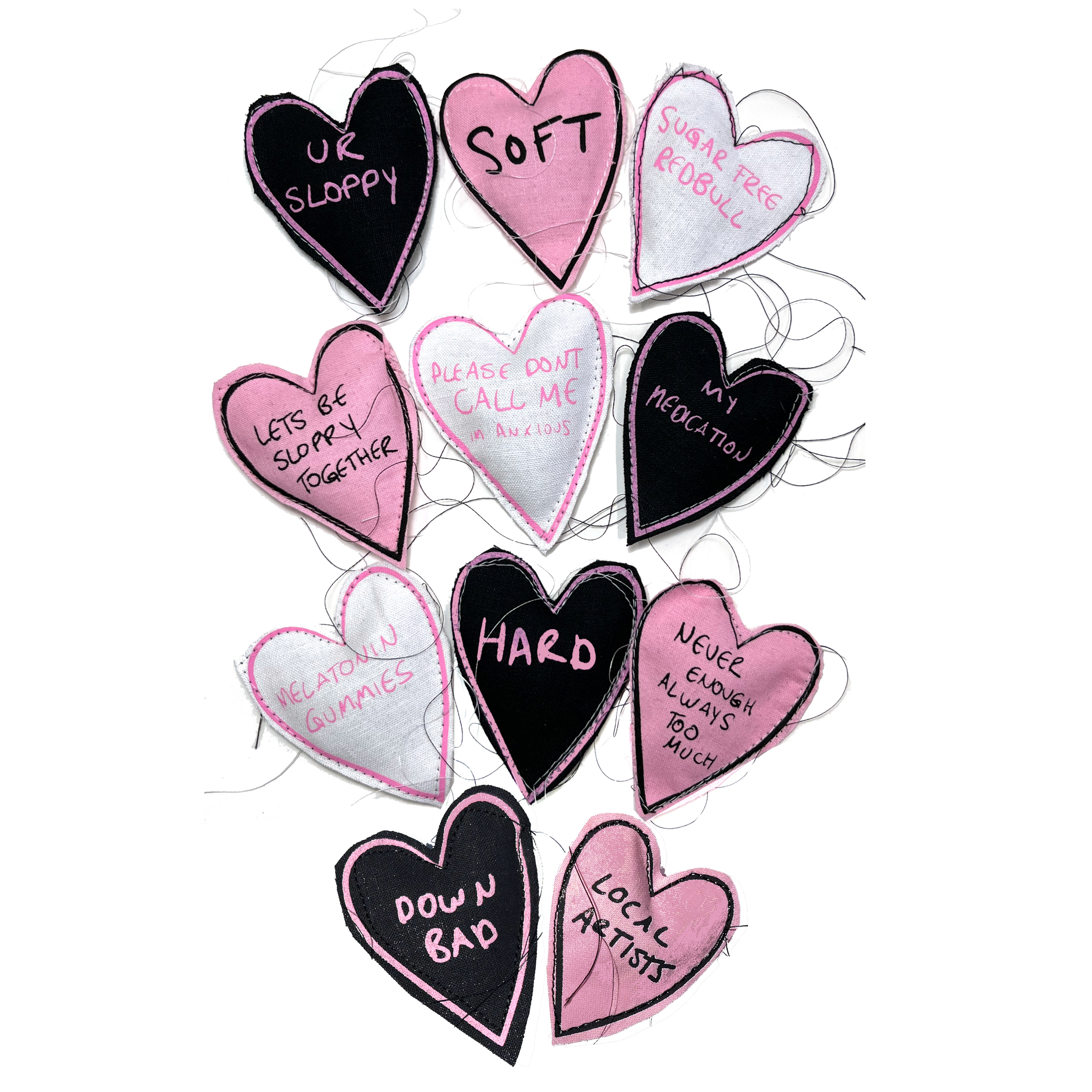 VALENTINES DAY CONVERSATIONAL HEARTS